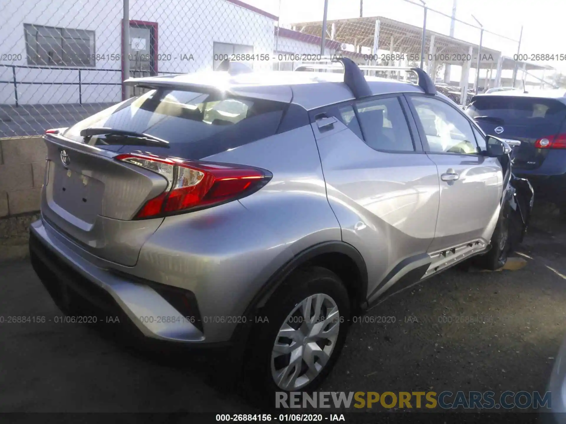 4 Photograph of a damaged car JTNKHMBX3K1045381 TOYOTA C-HR 2019