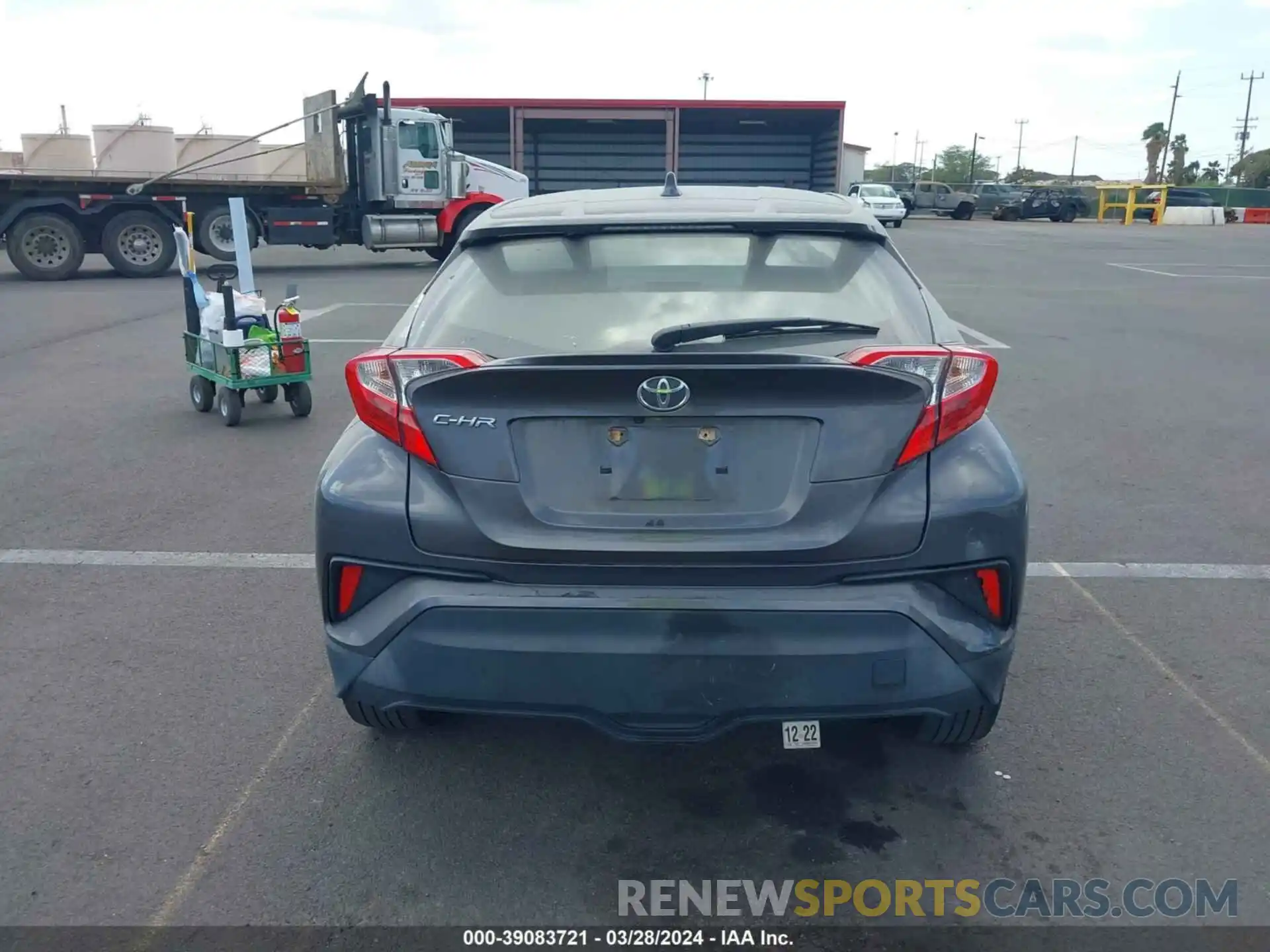 16 Photograph of a damaged car JTNKHMBX3K1045526 TOYOTA C-HR 2019