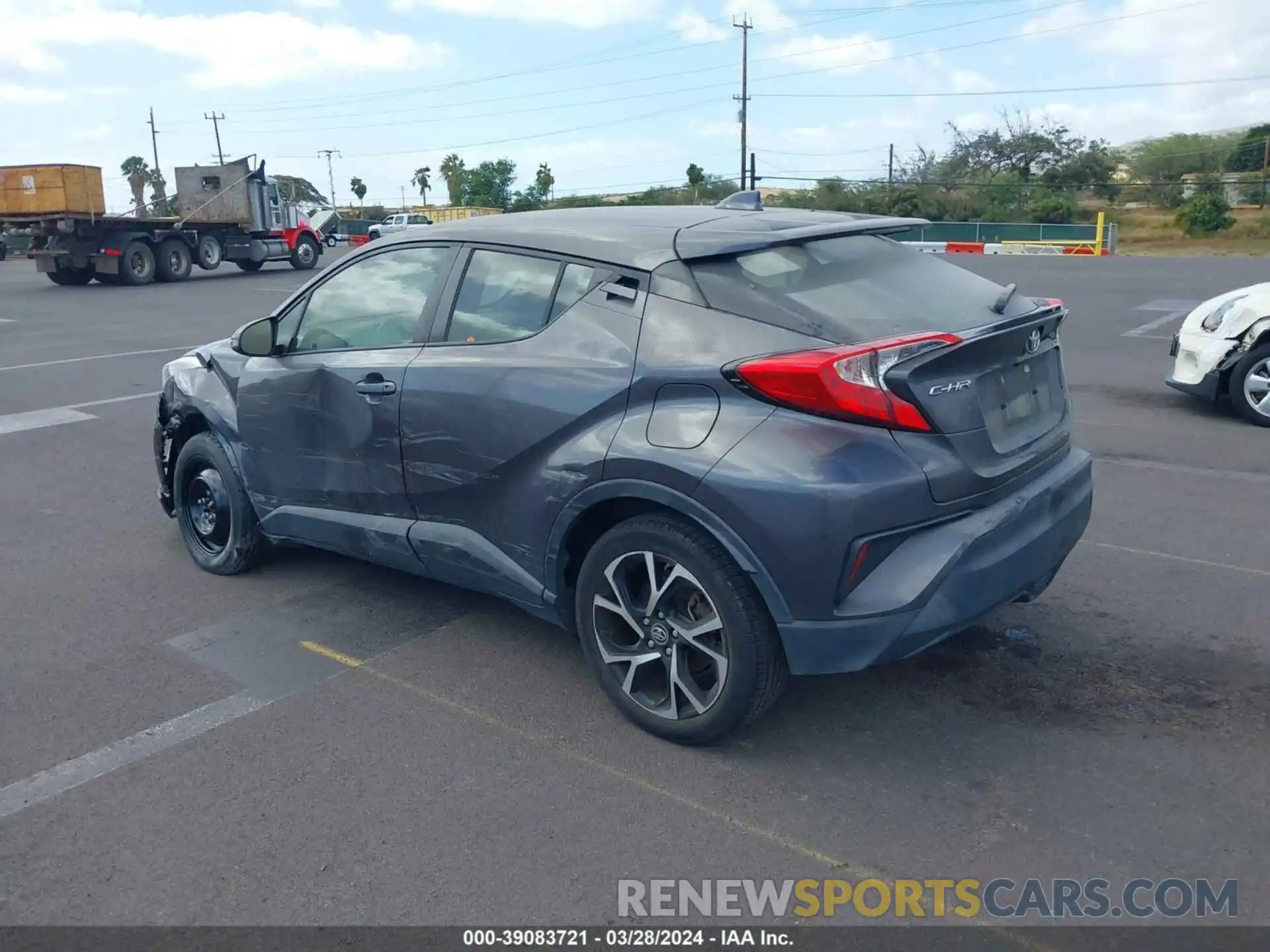 3 Photograph of a damaged car JTNKHMBX3K1045526 TOYOTA C-HR 2019