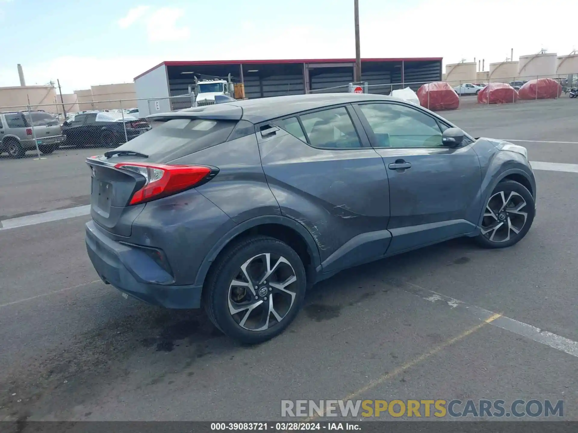 4 Photograph of a damaged car JTNKHMBX3K1045526 TOYOTA C-HR 2019