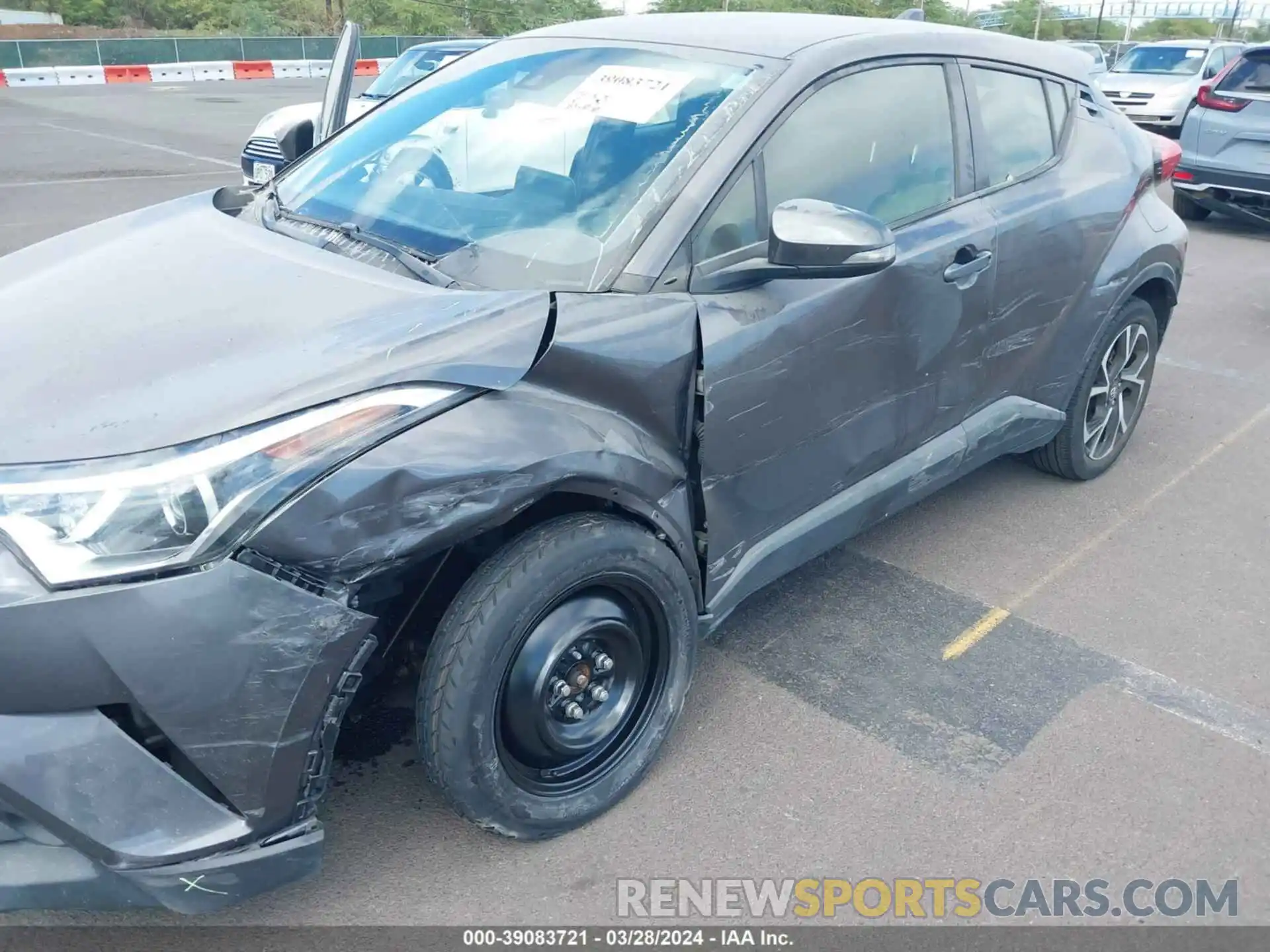 6 Photograph of a damaged car JTNKHMBX3K1045526 TOYOTA C-HR 2019