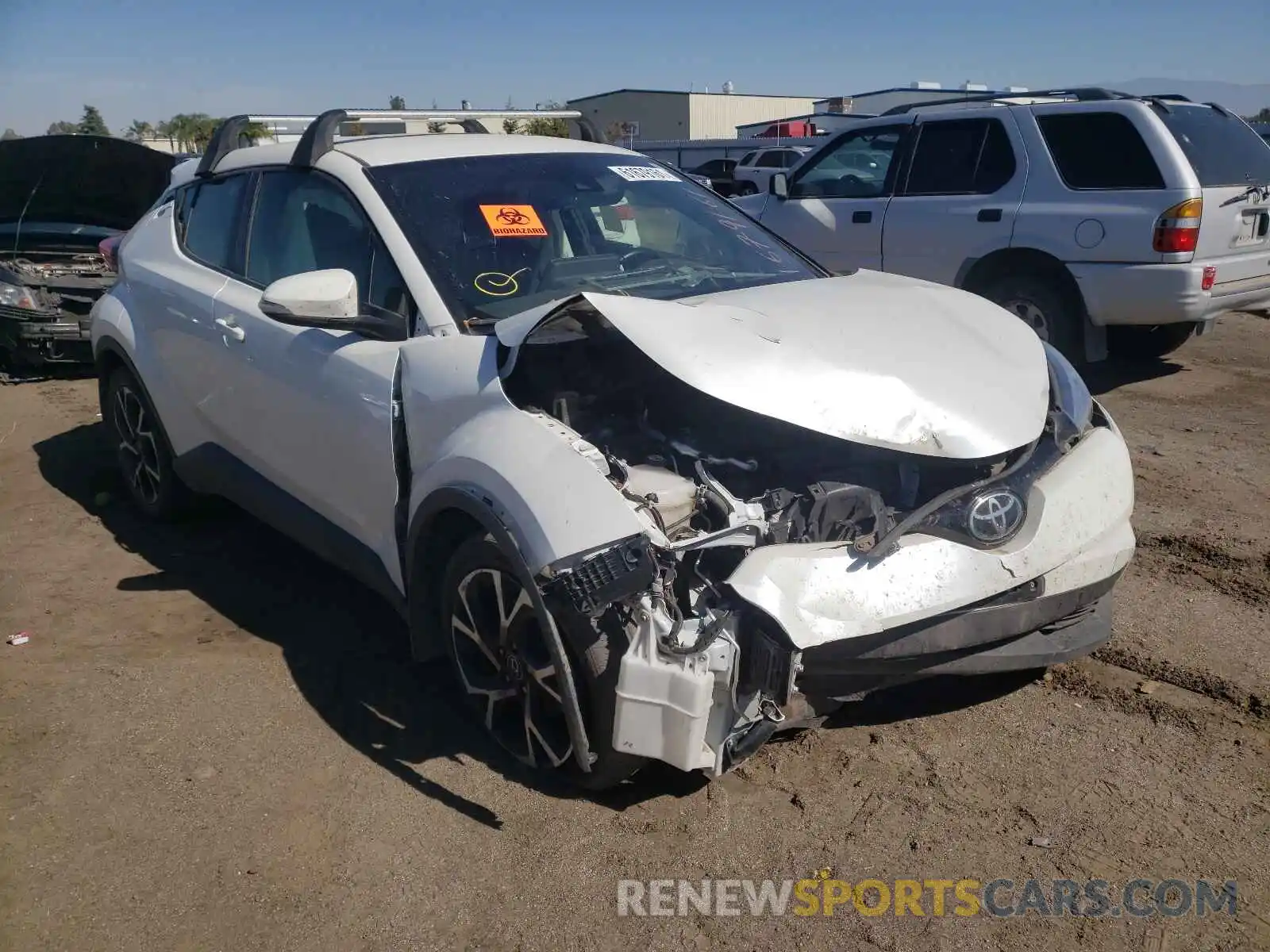 1 Photograph of a damaged car JTNKHMBX3K1046739 TOYOTA C-HR 2019