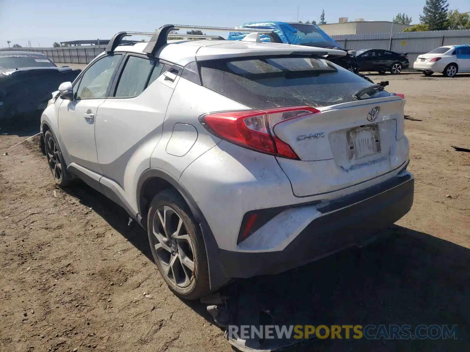 3 Photograph of a damaged car JTNKHMBX3K1046739 TOYOTA C-HR 2019