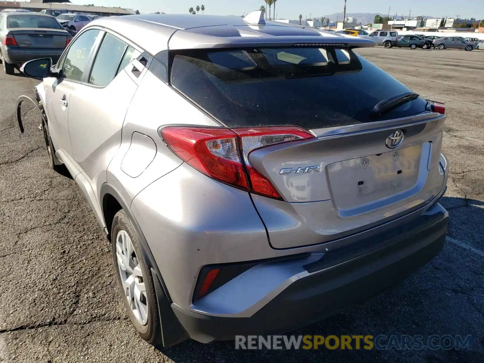 3 Photograph of a damaged car JTNKHMBX3K1047681 TOYOTA C-HR 2019