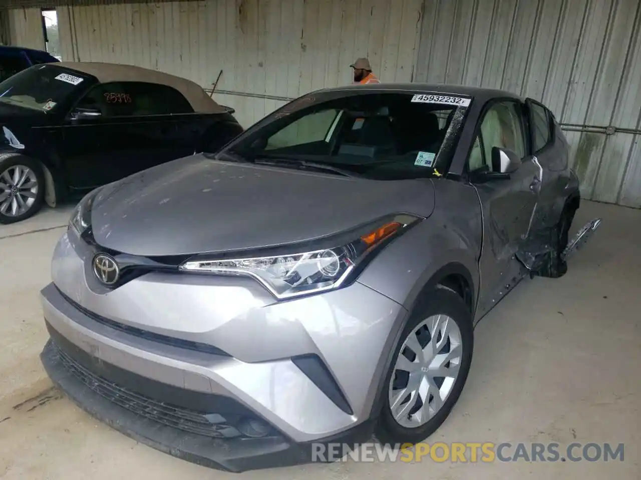 2 Photograph of a damaged car JTNKHMBX3K1048233 TOYOTA C-HR 2019