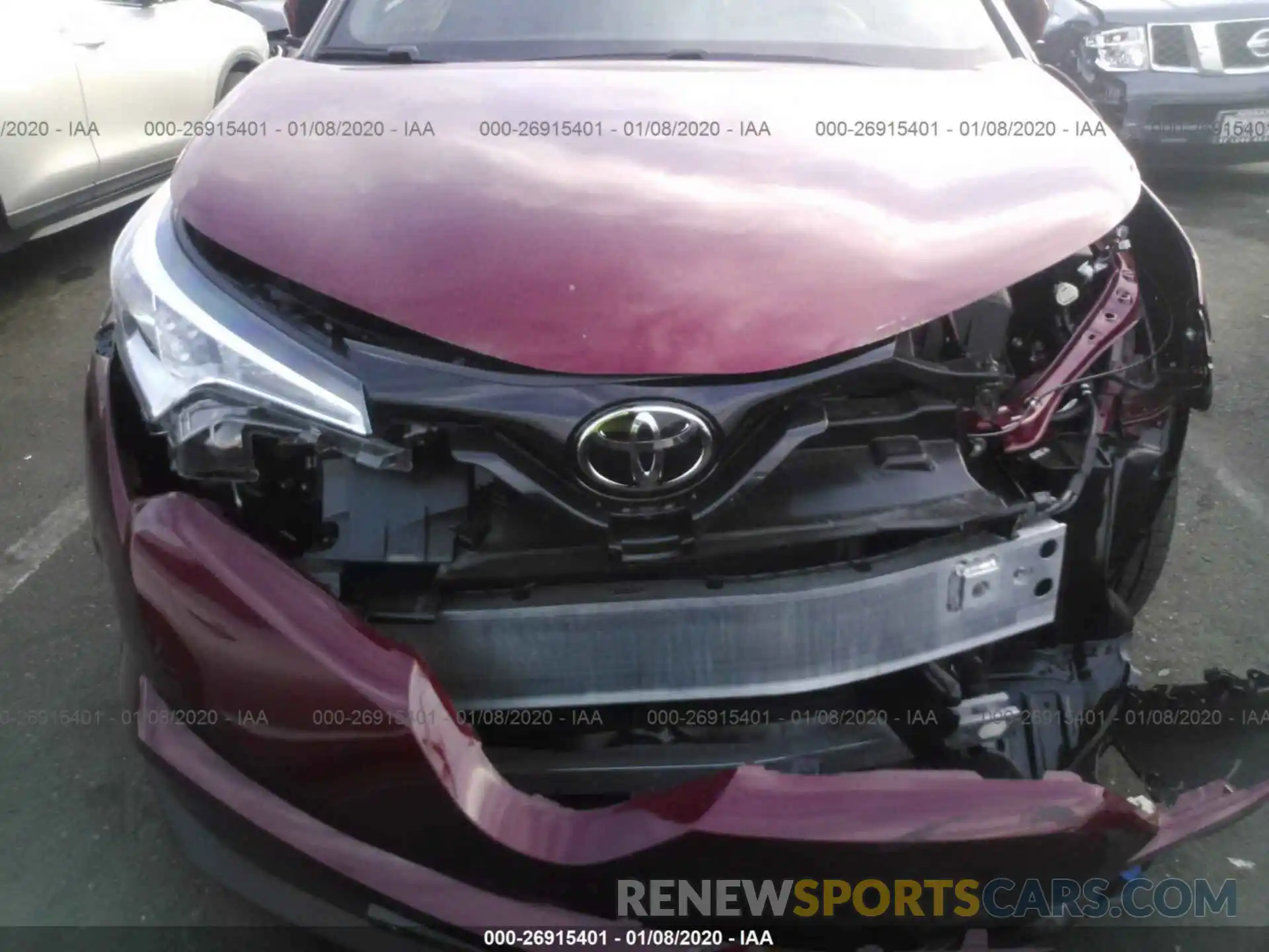 6 Photograph of a damaged car JTNKHMBX3K1048958 TOYOTA C-HR 2019