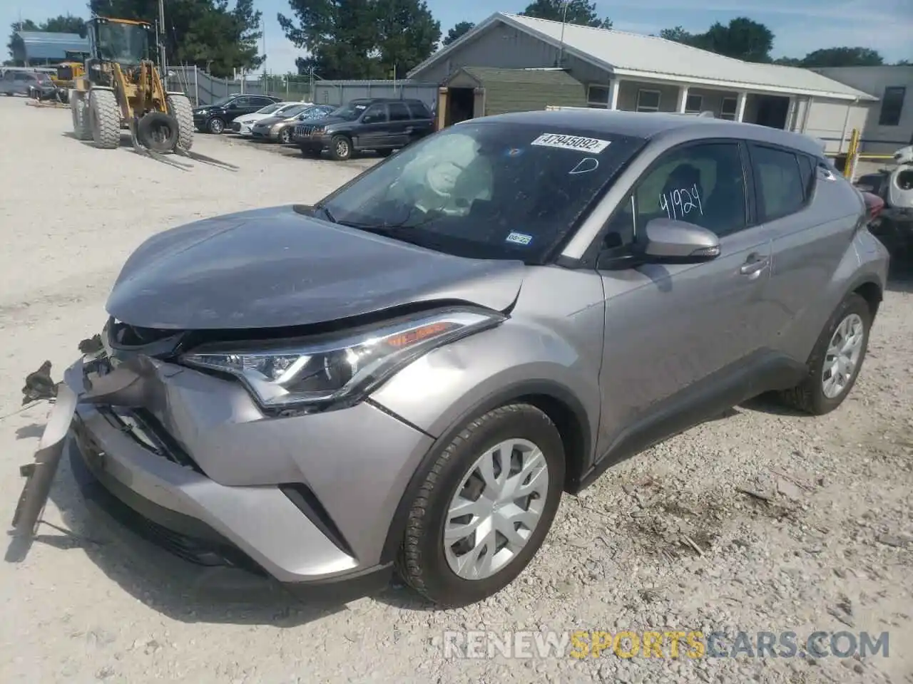 2 Photograph of a damaged car JTNKHMBX3K1050791 TOYOTA C-HR 2019