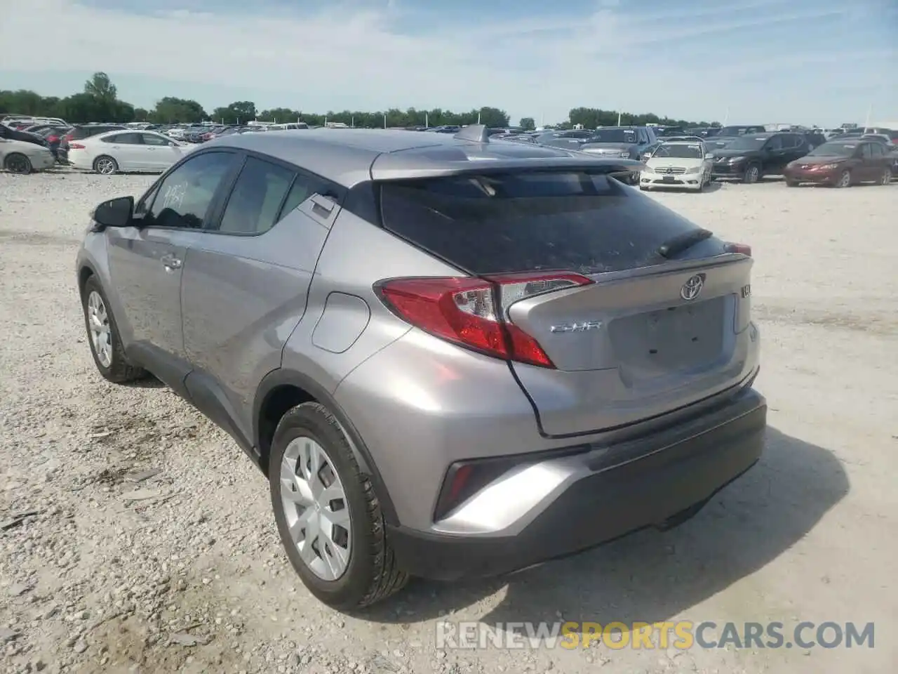 3 Photograph of a damaged car JTNKHMBX3K1050791 TOYOTA C-HR 2019