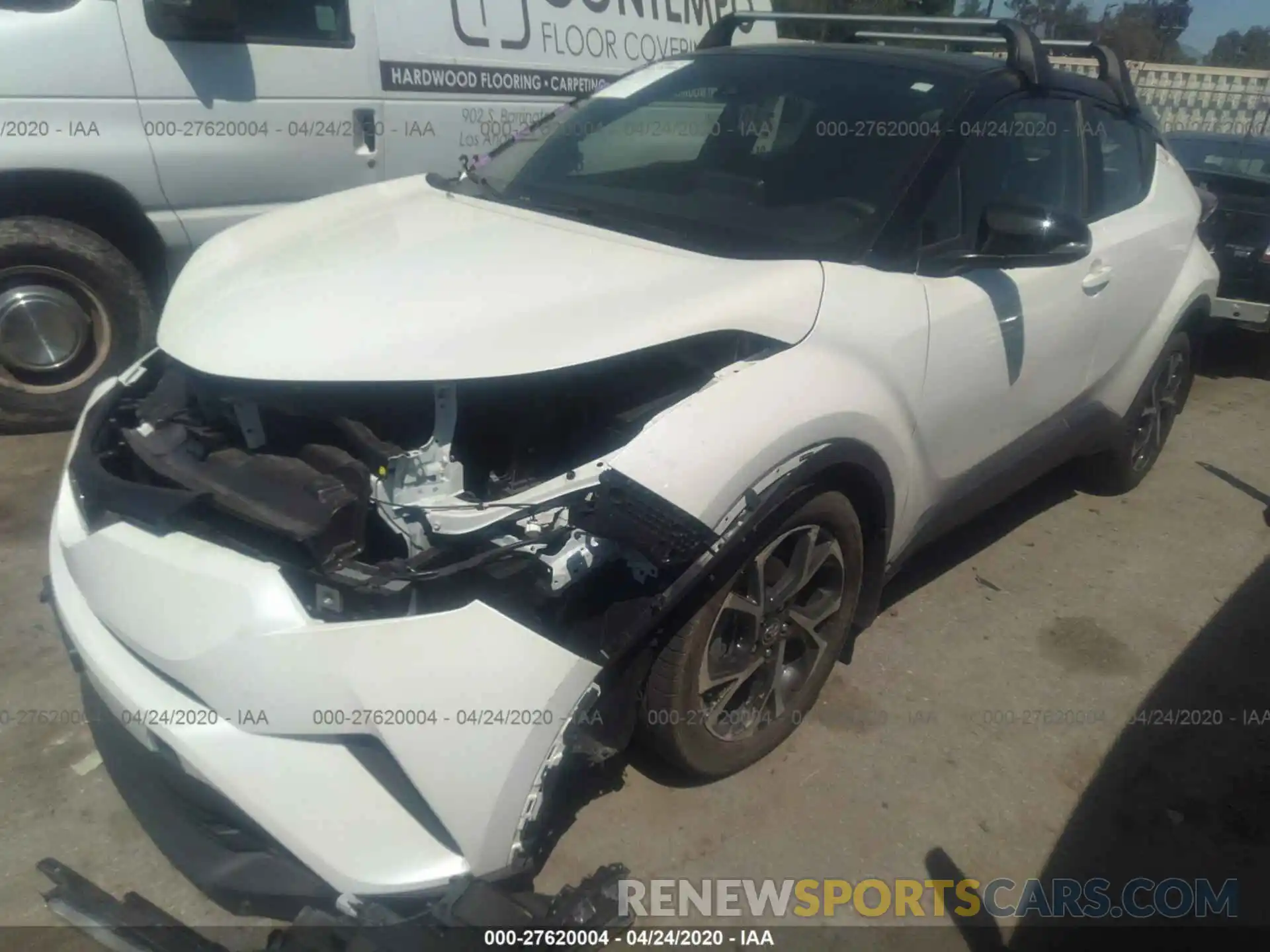 2 Photograph of a damaged car JTNKHMBX3K1051309 TOYOTA C-HR 2019