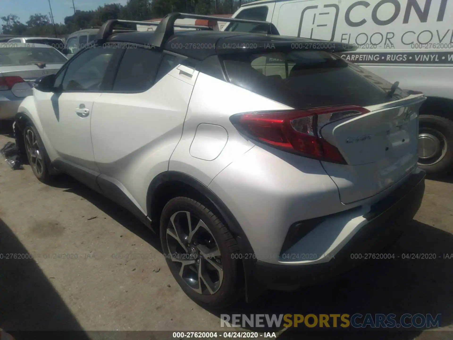 3 Photograph of a damaged car JTNKHMBX3K1051309 TOYOTA C-HR 2019