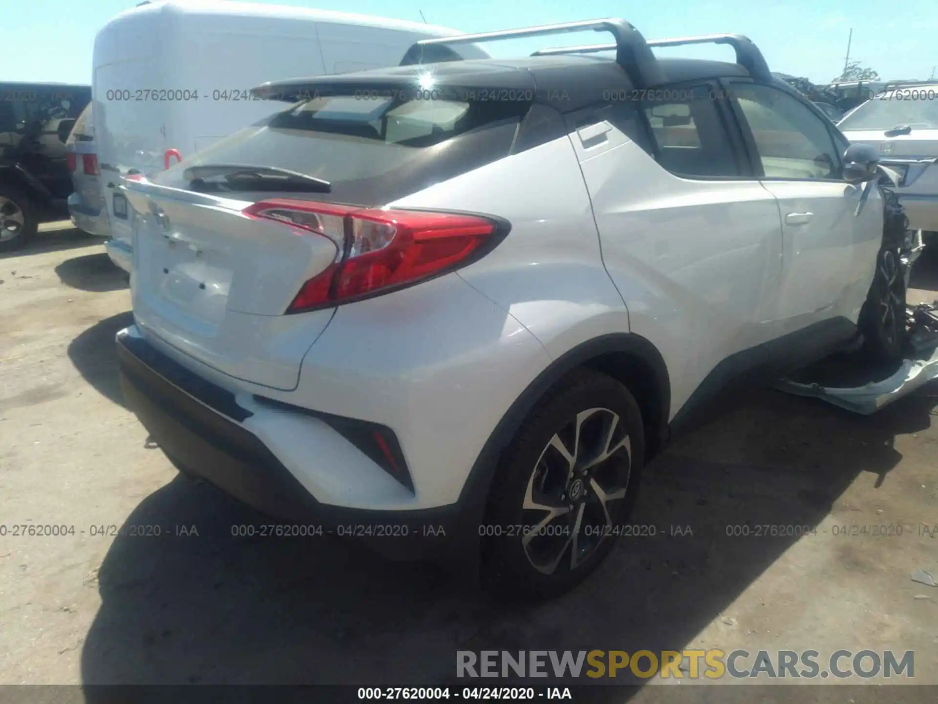 4 Photograph of a damaged car JTNKHMBX3K1051309 TOYOTA C-HR 2019