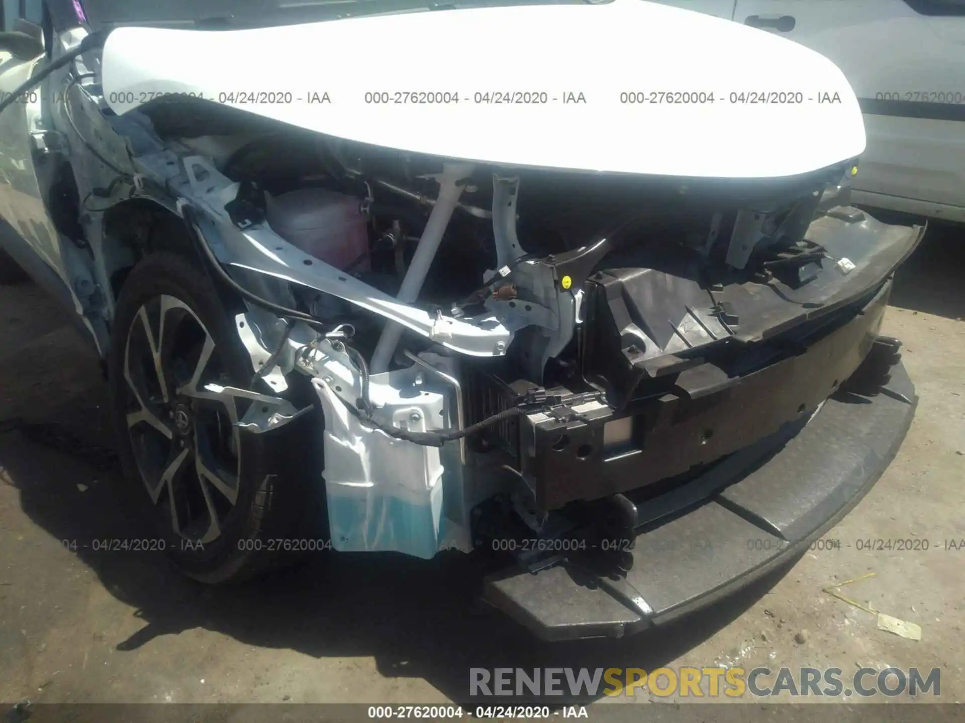 6 Photograph of a damaged car JTNKHMBX3K1051309 TOYOTA C-HR 2019