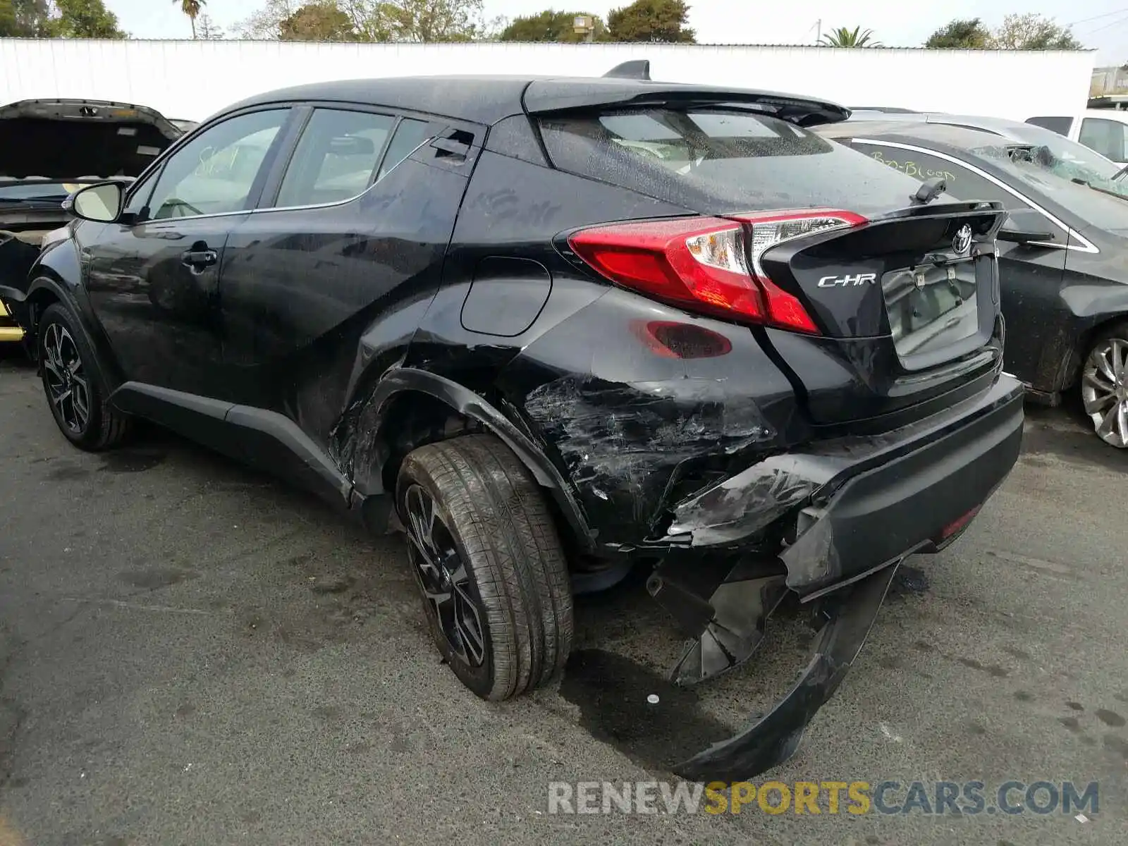 3 Photograph of a damaged car JTNKHMBX3K1051424 TOYOTA C-HR 2019