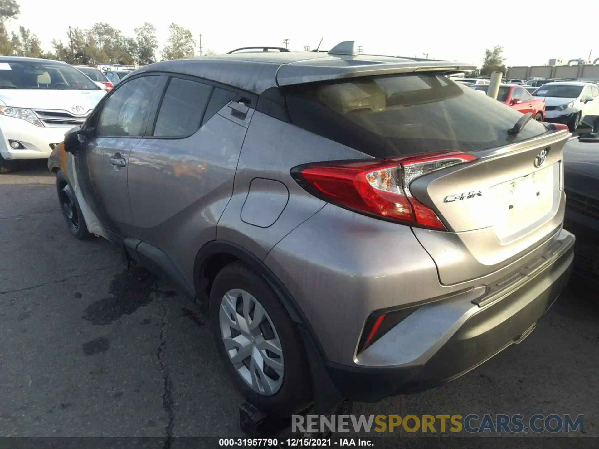 3 Photograph of a damaged car JTNKHMBX3K1051648 TOYOTA C-HR 2019