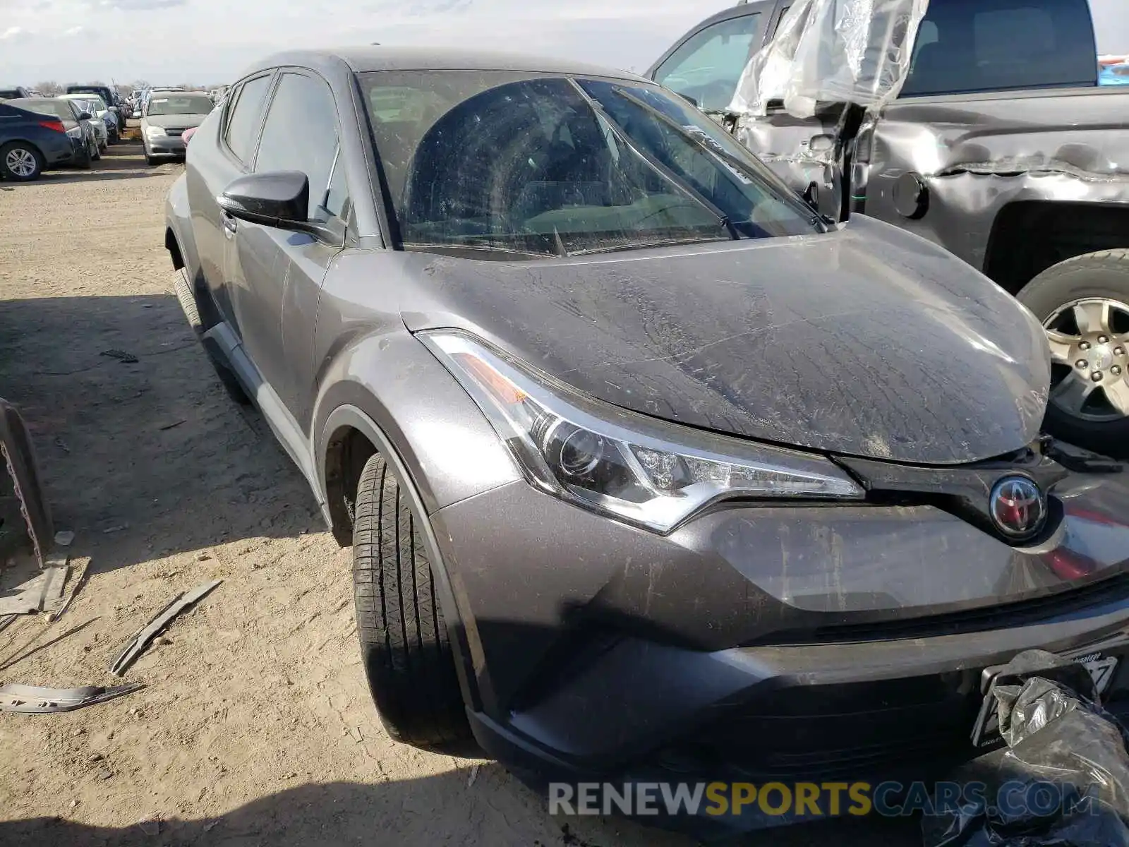 1 Photograph of a damaged car JTNKHMBX3K1053092 TOYOTA C-HR 2019