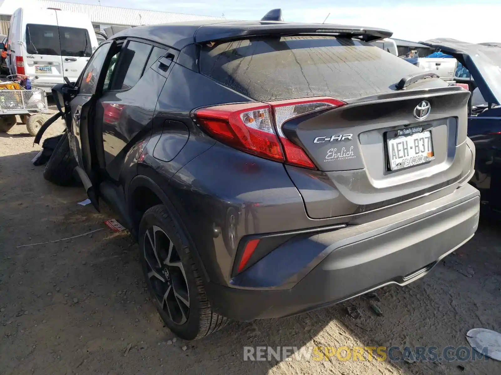 3 Photograph of a damaged car JTNKHMBX3K1053092 TOYOTA C-HR 2019