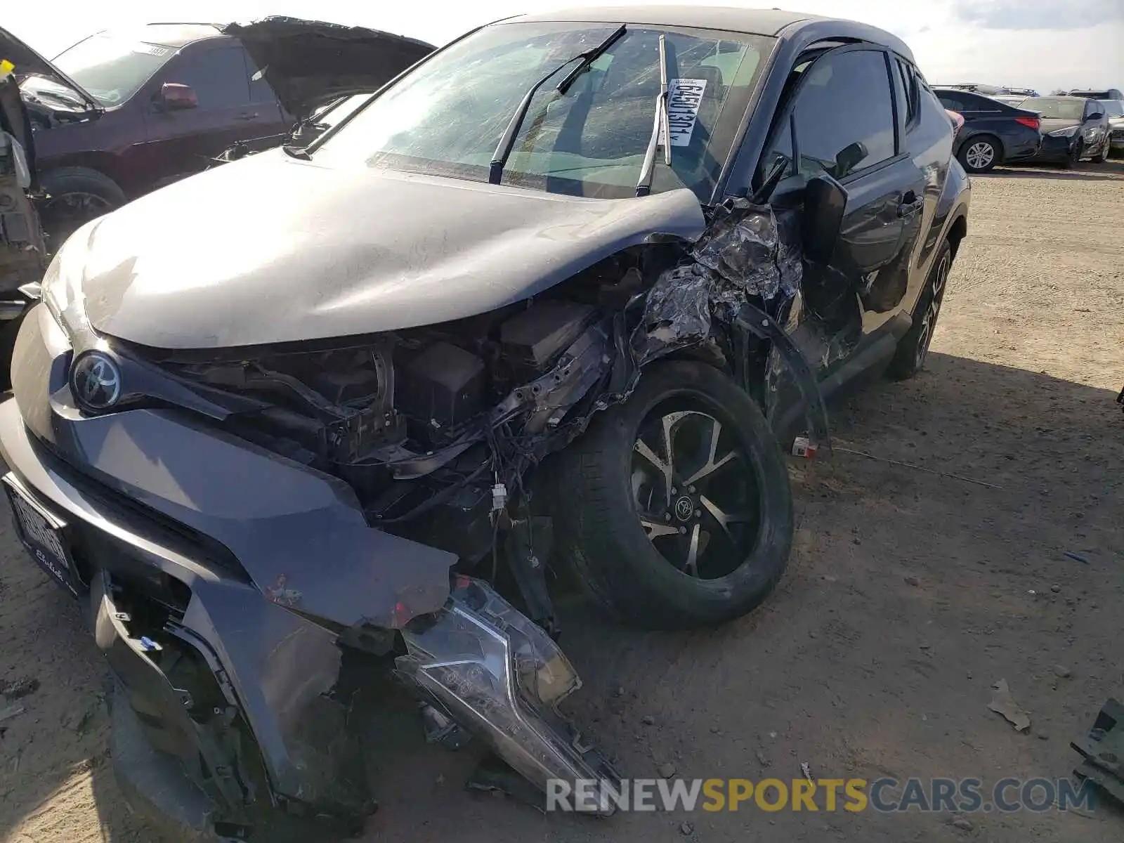 9 Photograph of a damaged car JTNKHMBX3K1053092 TOYOTA C-HR 2019