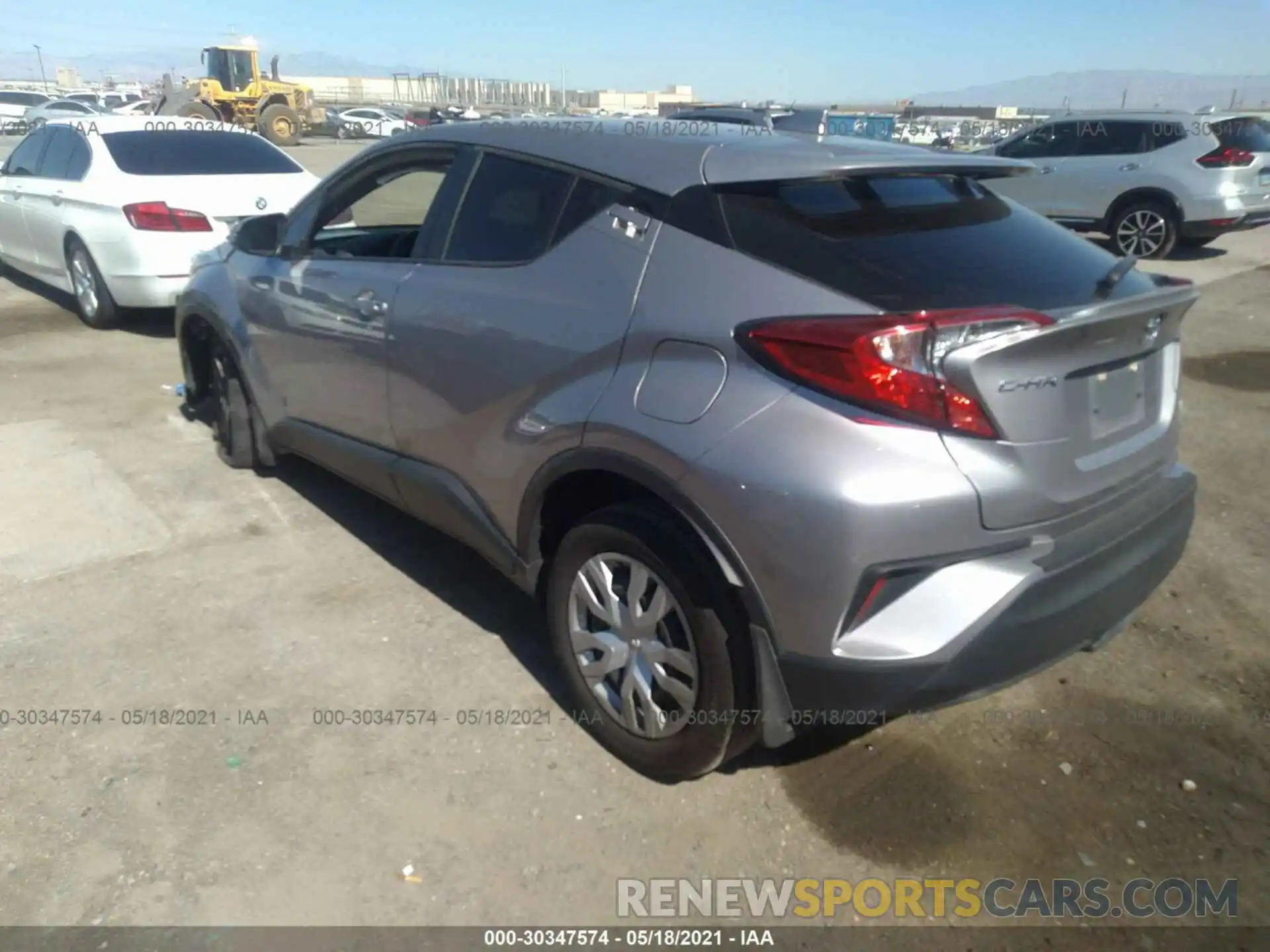 3 Photograph of a damaged car JTNKHMBX3K1054999 TOYOTA C-HR 2019