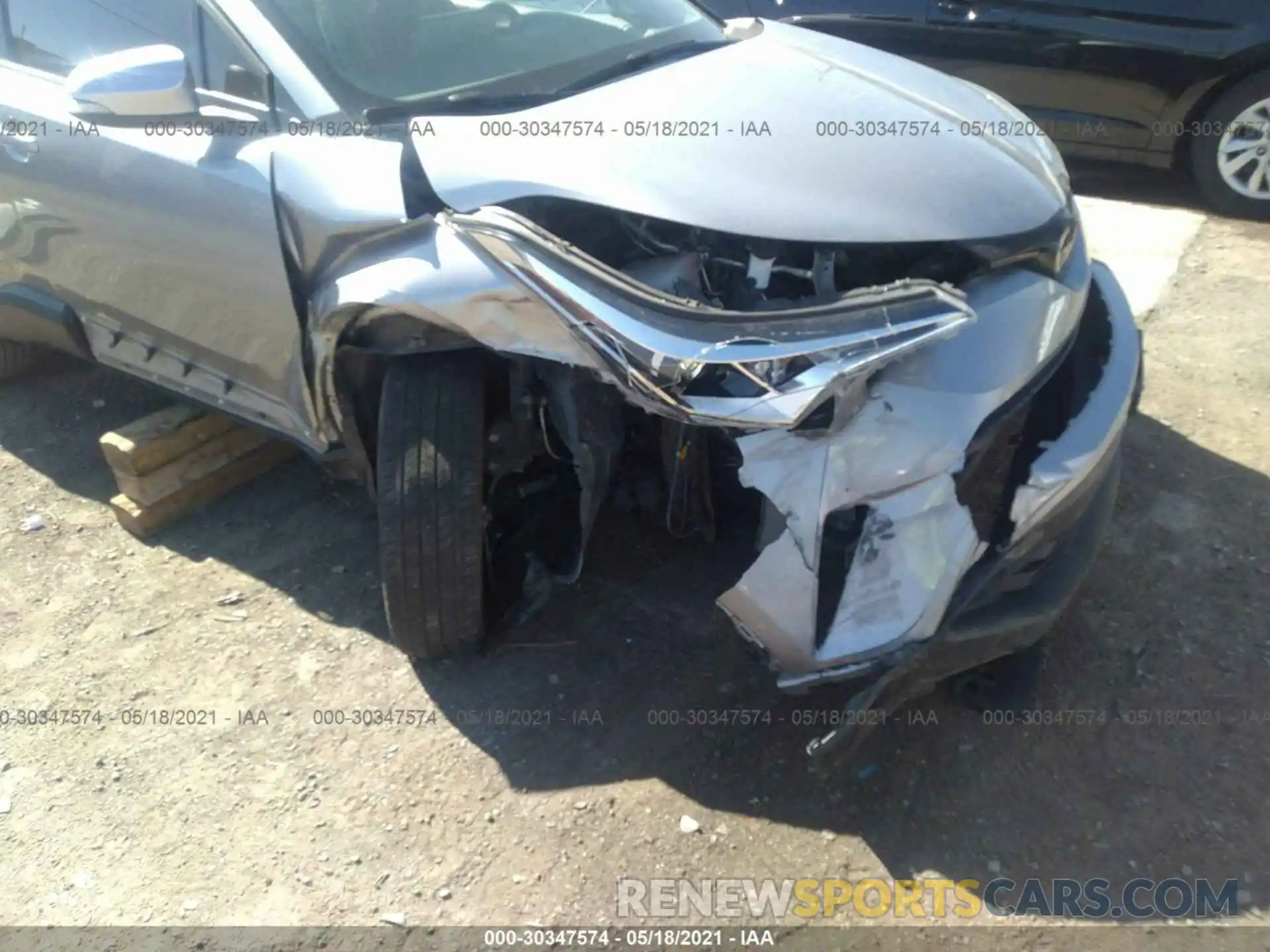 6 Photograph of a damaged car JTNKHMBX3K1054999 TOYOTA C-HR 2019