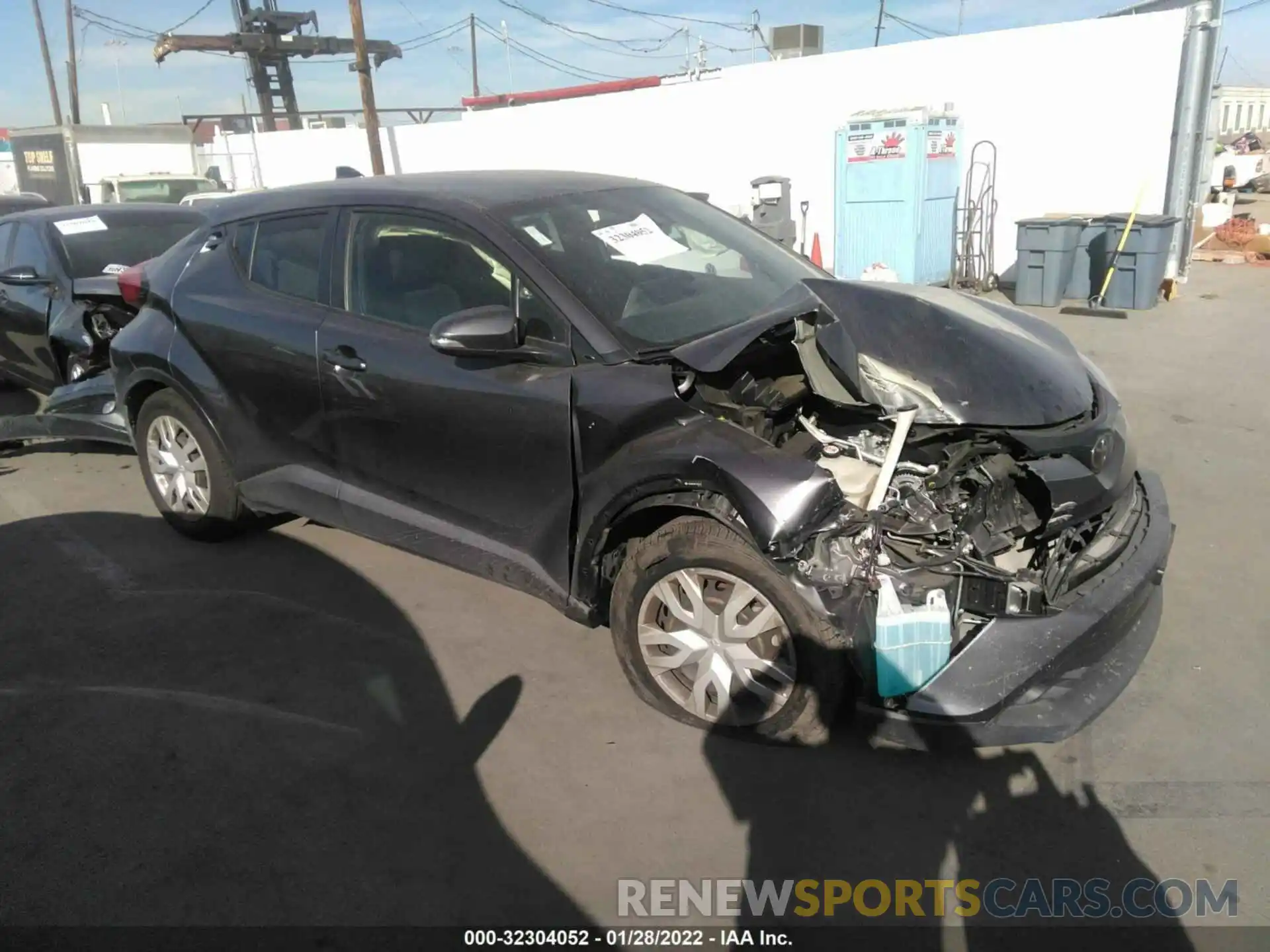 1 Photograph of a damaged car JTNKHMBX3K1055814 TOYOTA C-HR 2019