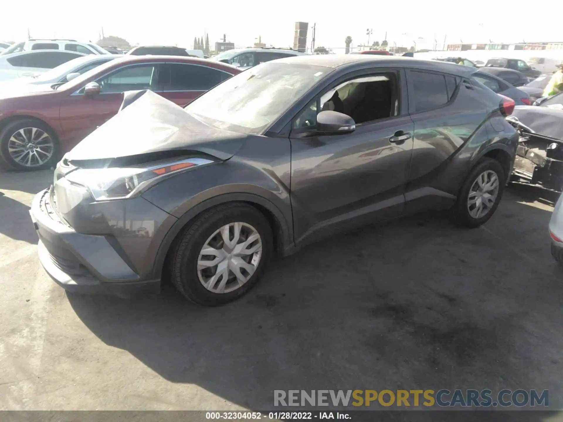 2 Photograph of a damaged car JTNKHMBX3K1055814 TOYOTA C-HR 2019