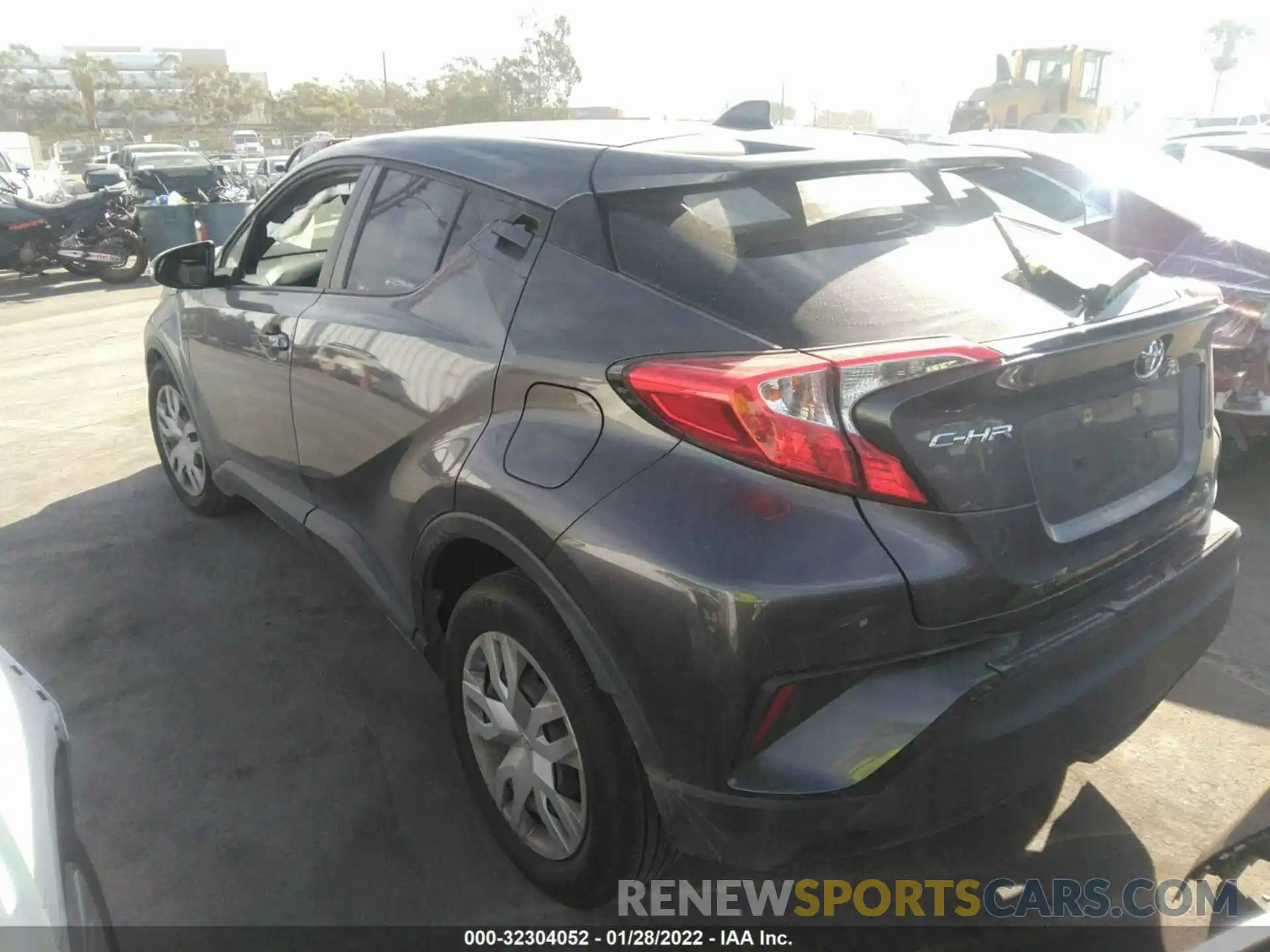 3 Photograph of a damaged car JTNKHMBX3K1055814 TOYOTA C-HR 2019