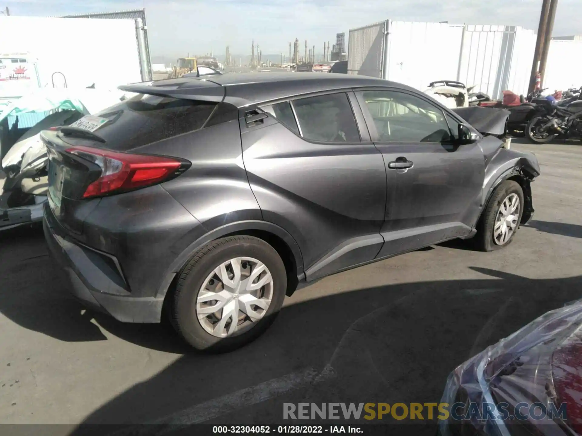 4 Photograph of a damaged car JTNKHMBX3K1055814 TOYOTA C-HR 2019