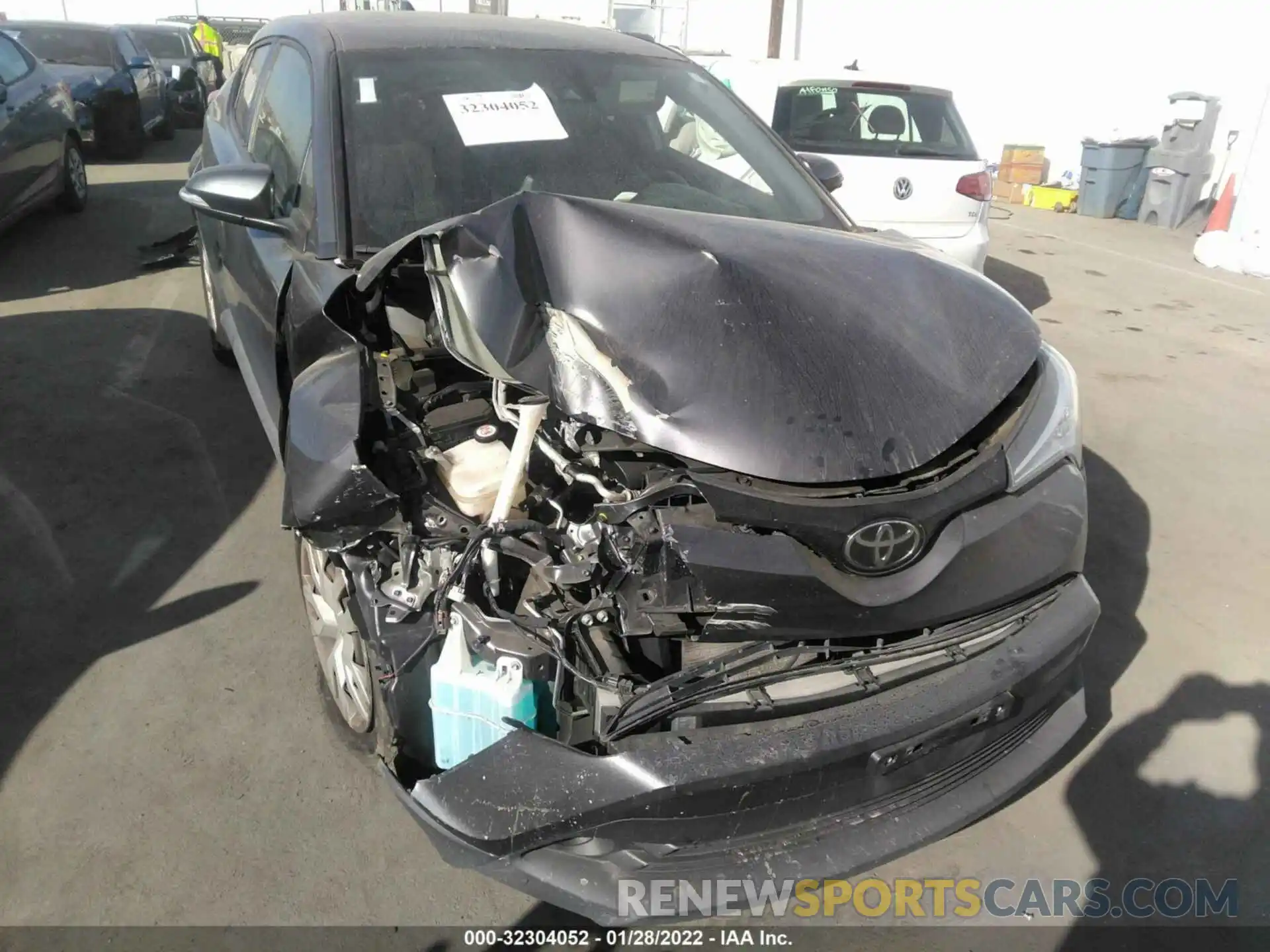 6 Photograph of a damaged car JTNKHMBX3K1055814 TOYOTA C-HR 2019