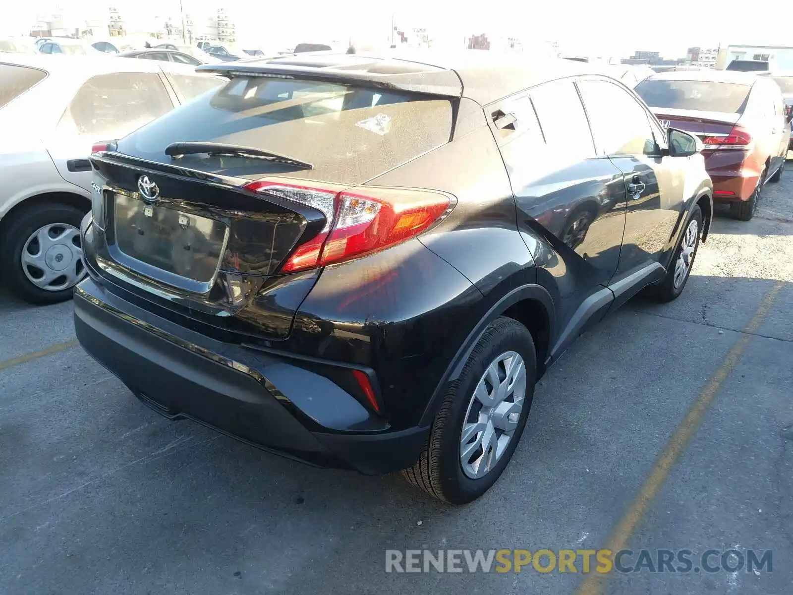 4 Photograph of a damaged car JTNKHMBX3K1055831 TOYOTA C-HR 2019