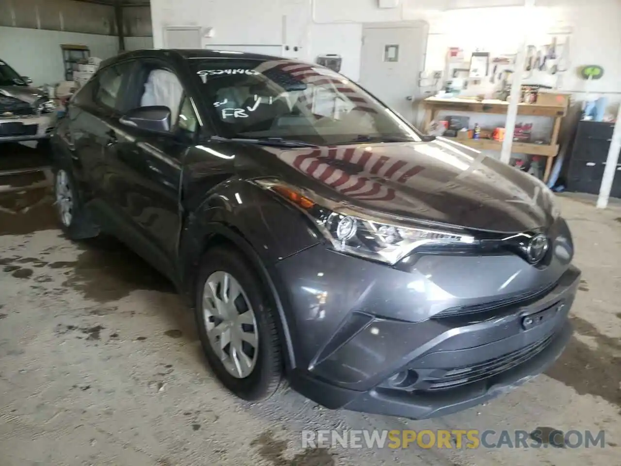 1 Photograph of a damaged car JTNKHMBX3K1055862 TOYOTA C-HR 2019