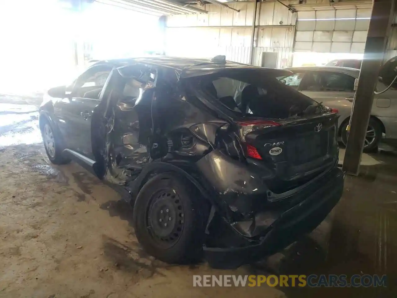 3 Photograph of a damaged car JTNKHMBX3K1055862 TOYOTA C-HR 2019