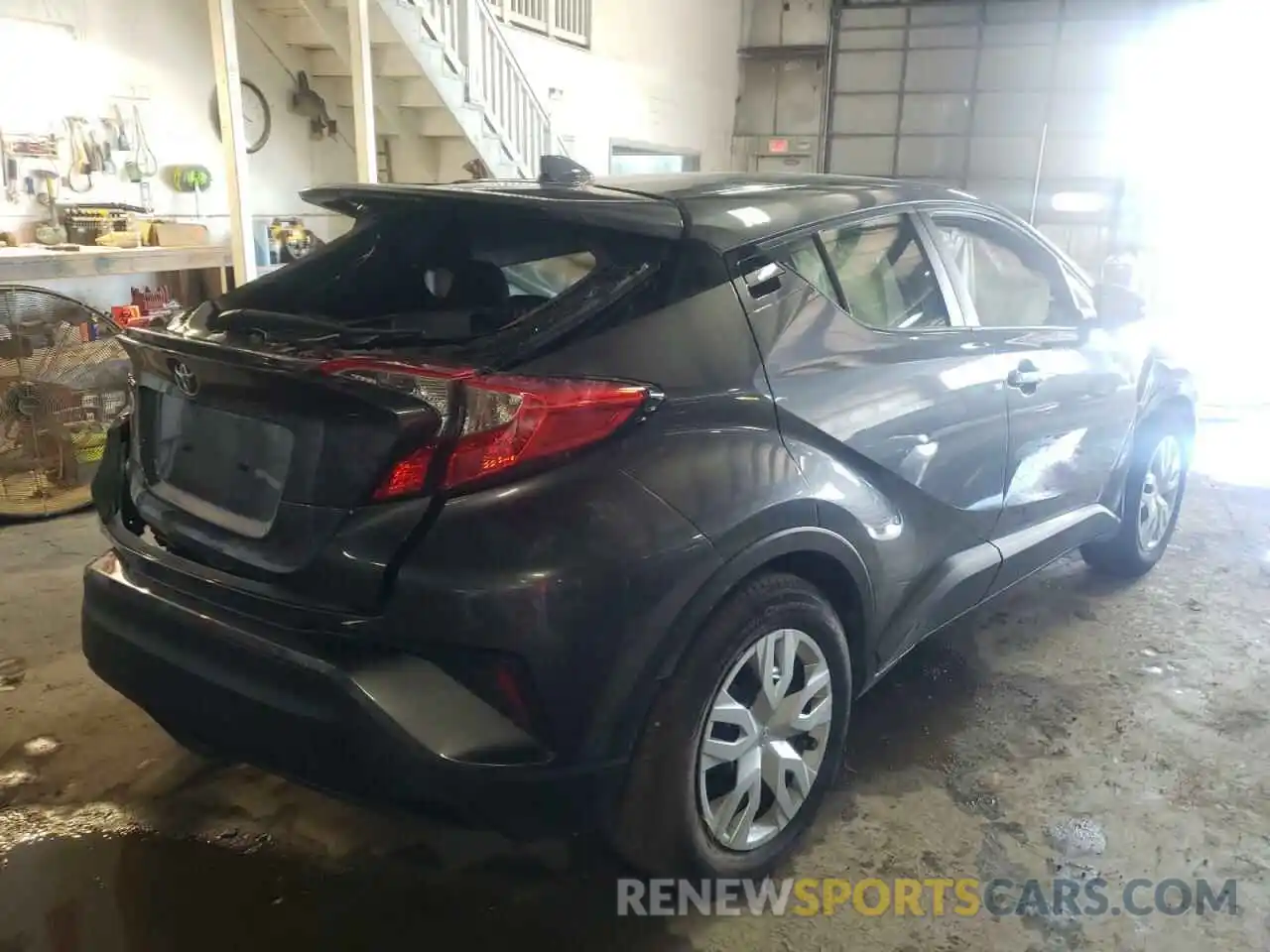 4 Photograph of a damaged car JTNKHMBX3K1055862 TOYOTA C-HR 2019