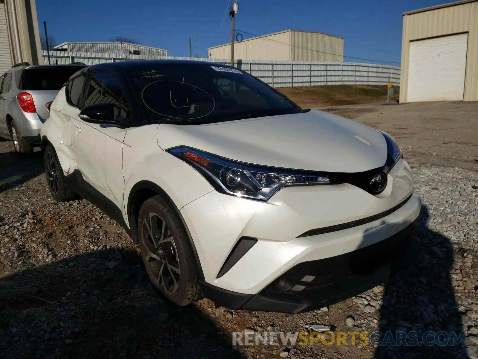 1 Photograph of a damaged car JTNKHMBX3K1056090 TOYOTA C-HR 2019