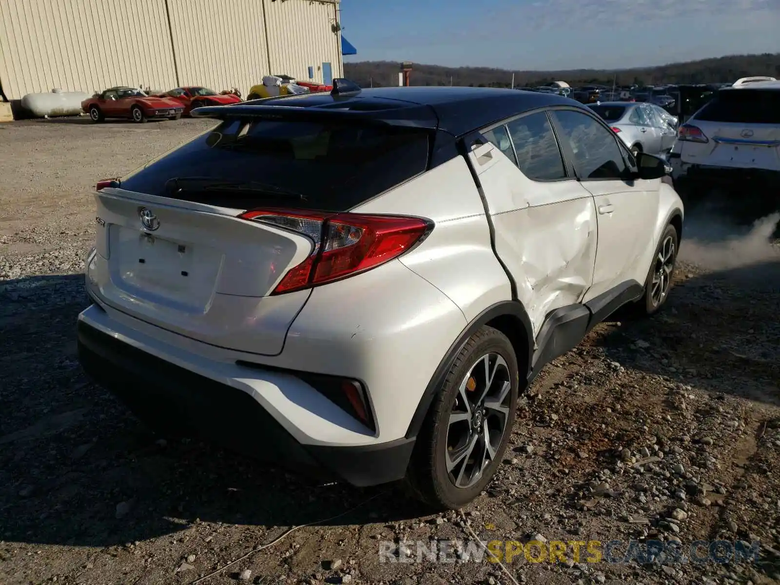 4 Photograph of a damaged car JTNKHMBX3K1056090 TOYOTA C-HR 2019