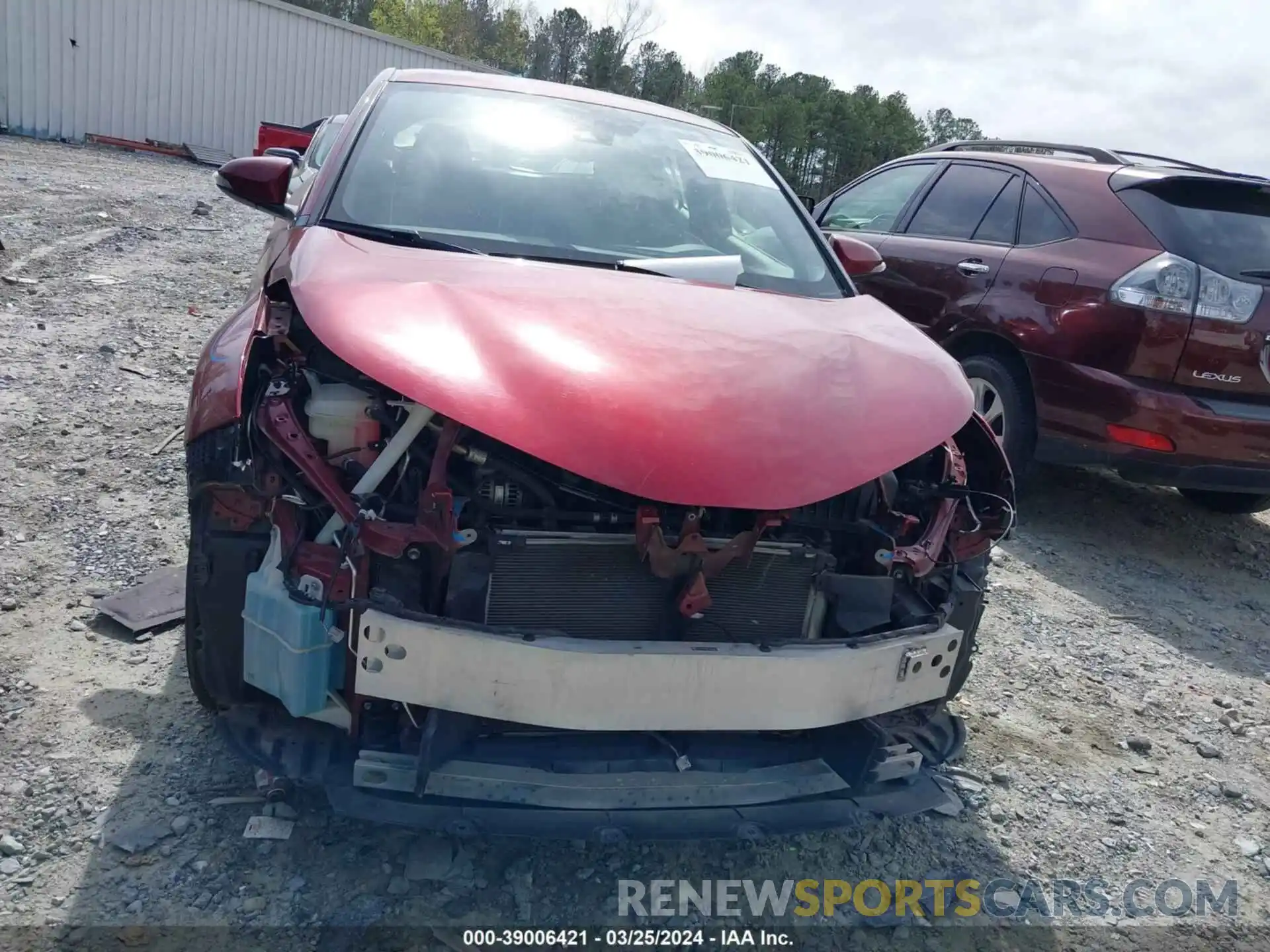 12 Photograph of a damaged car JTNKHMBX3K1056381 TOYOTA C-HR 2019