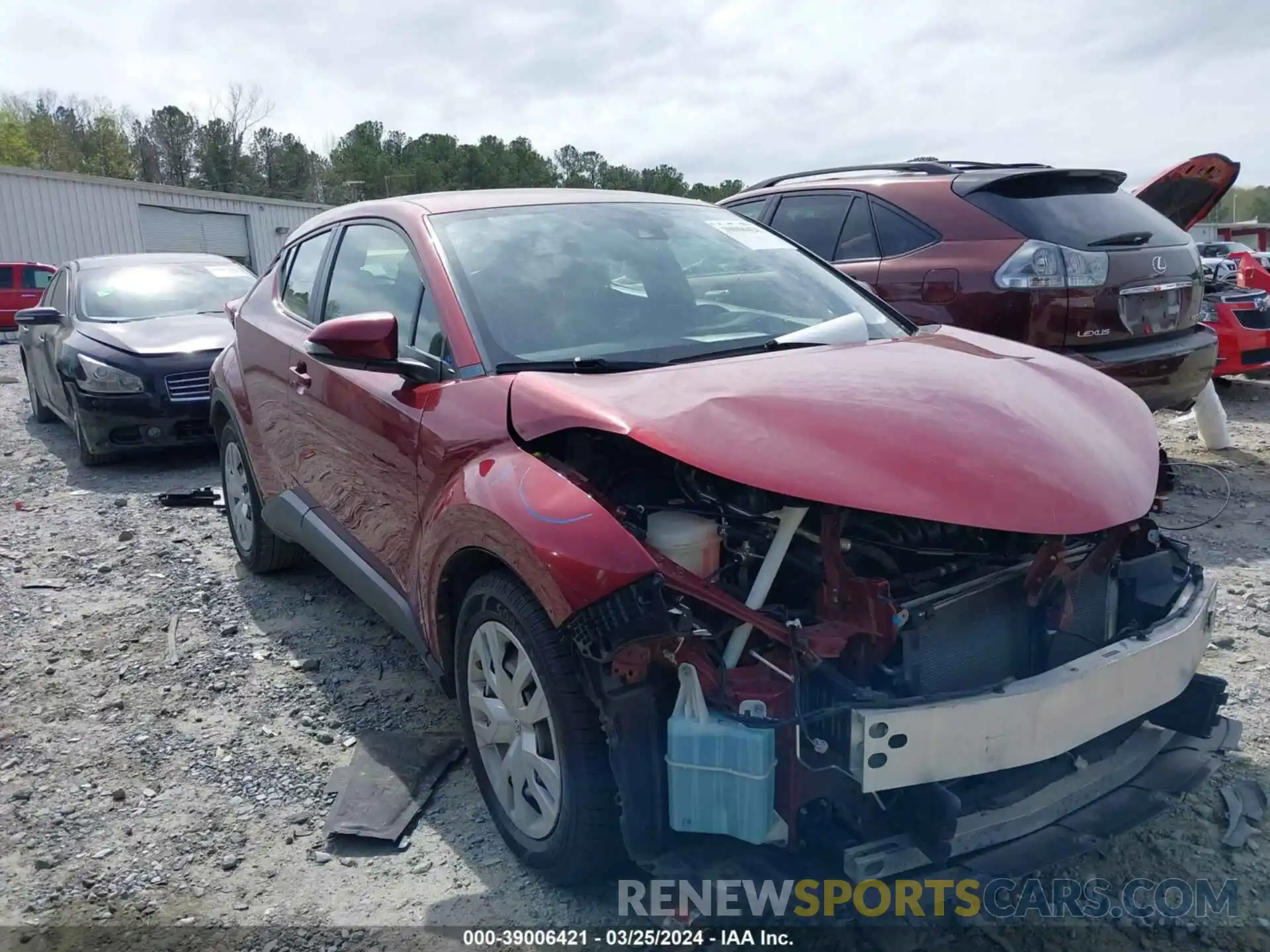 13 Photograph of a damaged car JTNKHMBX3K1056381 TOYOTA C-HR 2019