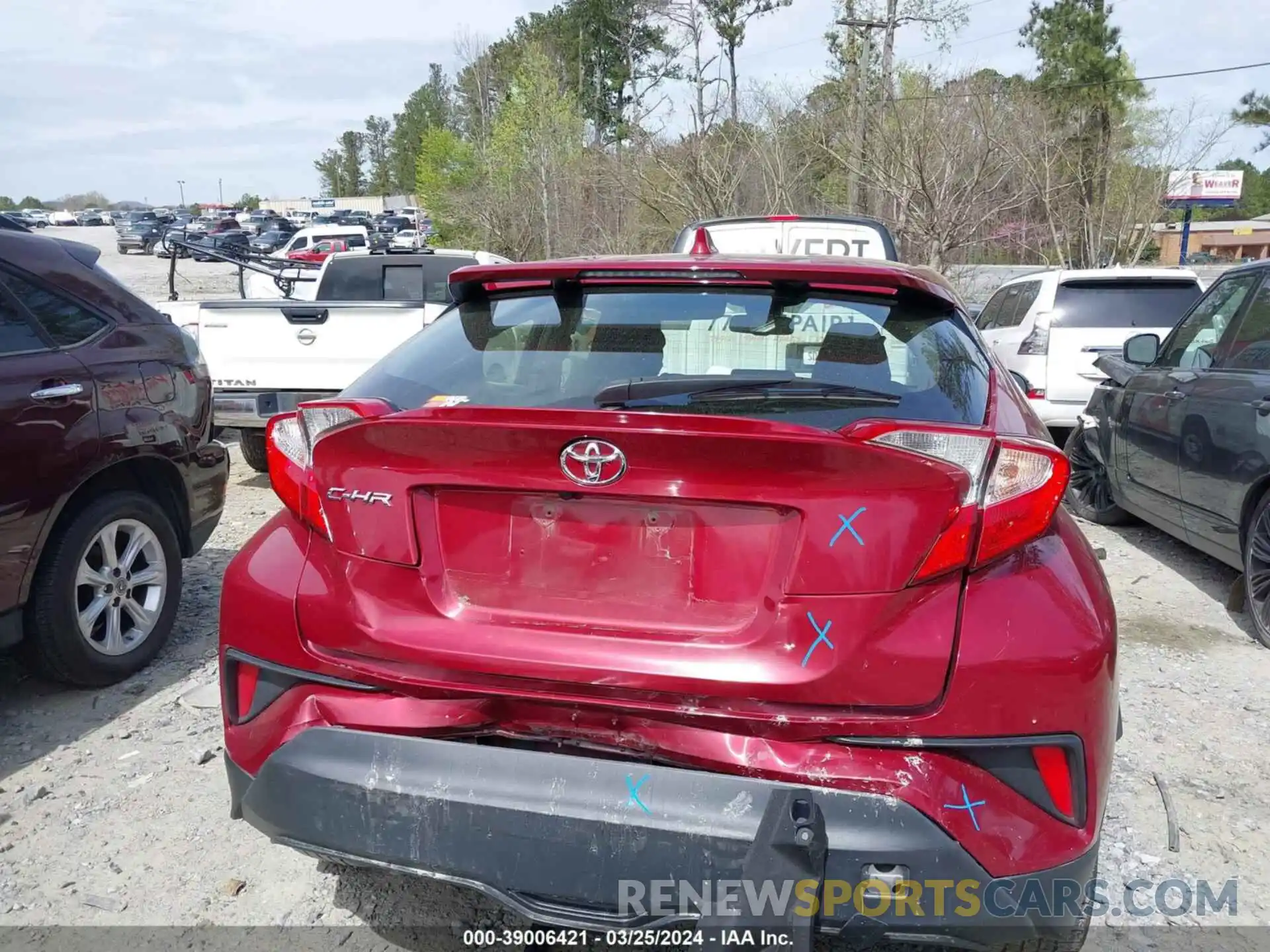 16 Photograph of a damaged car JTNKHMBX3K1056381 TOYOTA C-HR 2019