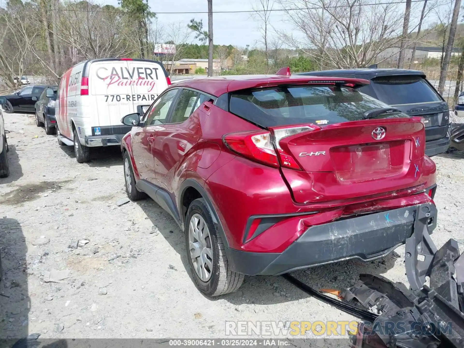 3 Photograph of a damaged car JTNKHMBX3K1056381 TOYOTA C-HR 2019