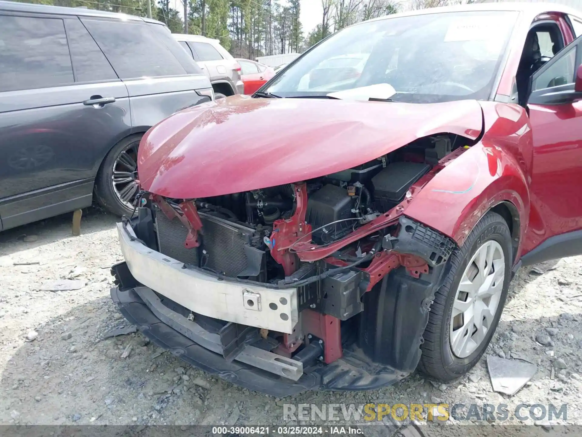 6 Photograph of a damaged car JTNKHMBX3K1056381 TOYOTA C-HR 2019