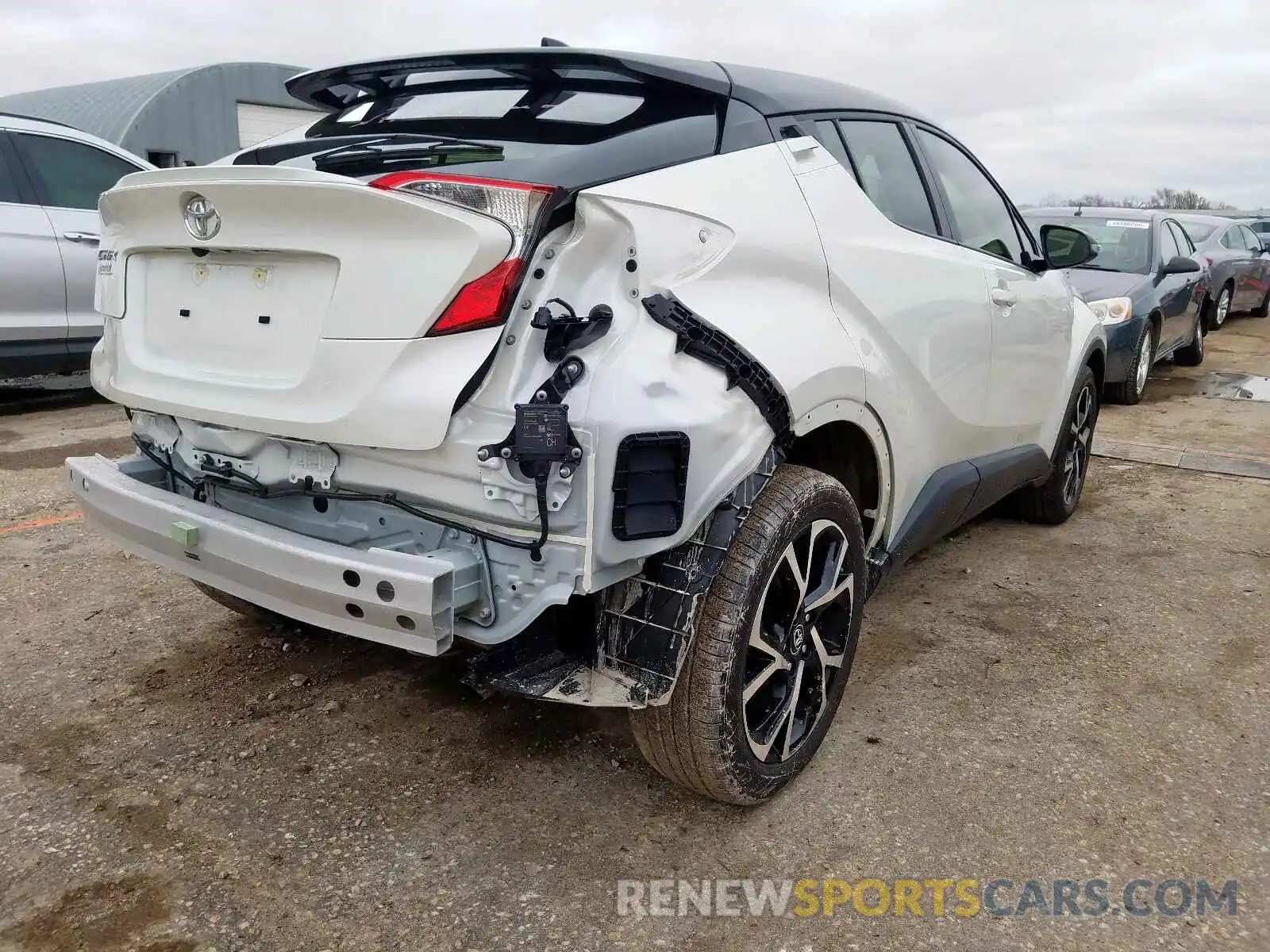 4 Photograph of a damaged car JTNKHMBX3K1057742 TOYOTA C-HR 2019