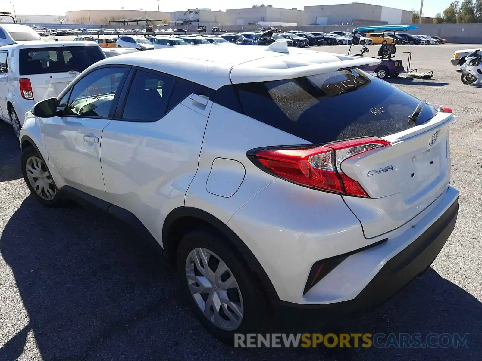 3 Photograph of a damaged car JTNKHMBX3K1058194 TOYOTA C-HR 2019