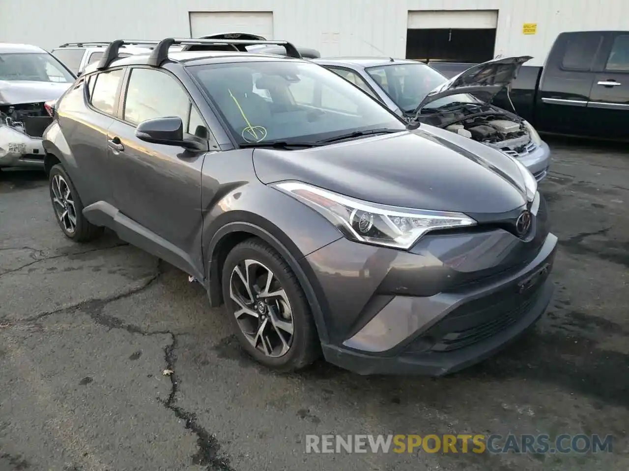 1 Photograph of a damaged car JTNKHMBX3K1058227 TOYOTA C-HR 2019