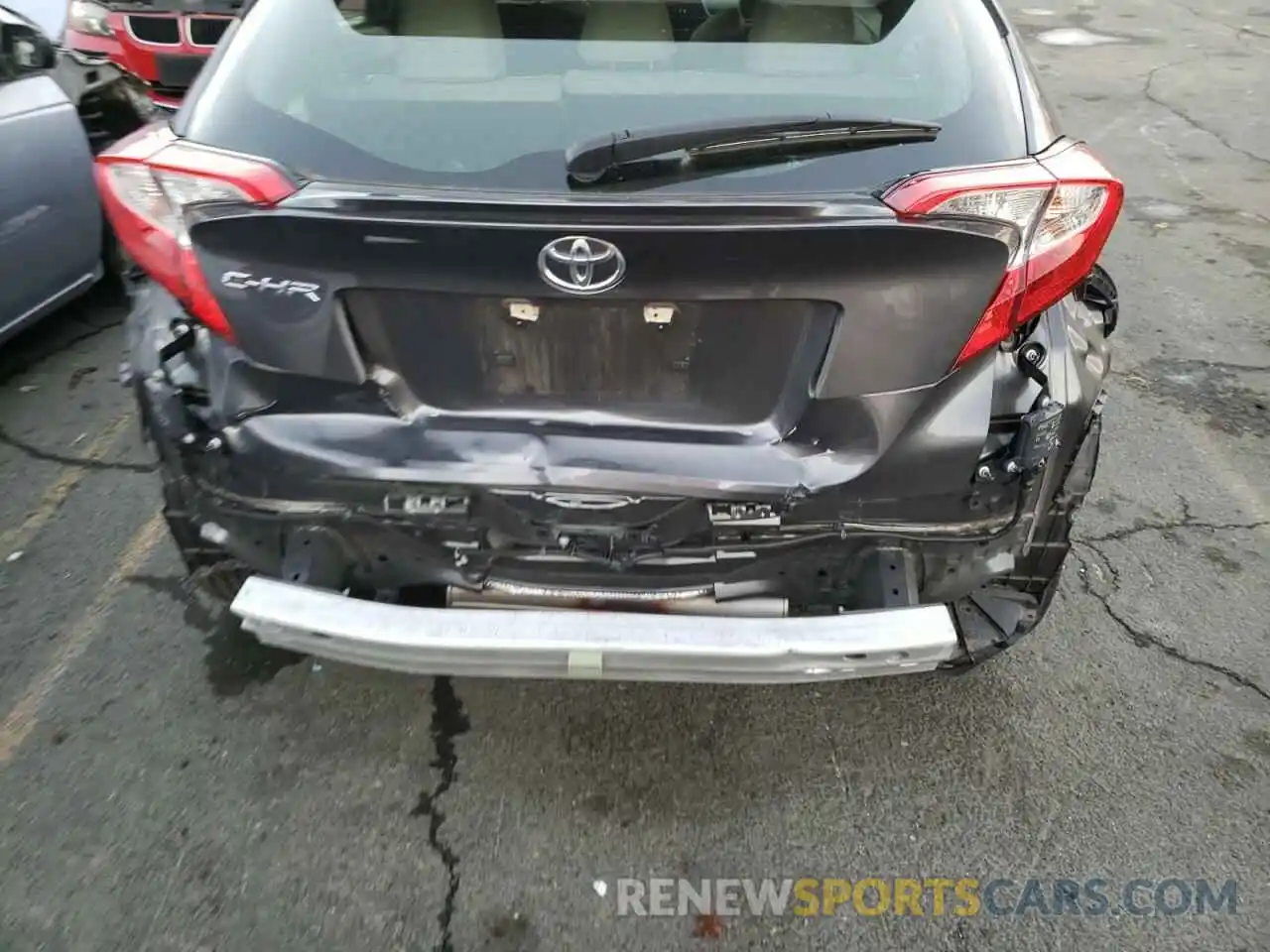 9 Photograph of a damaged car JTNKHMBX3K1058227 TOYOTA C-HR 2019