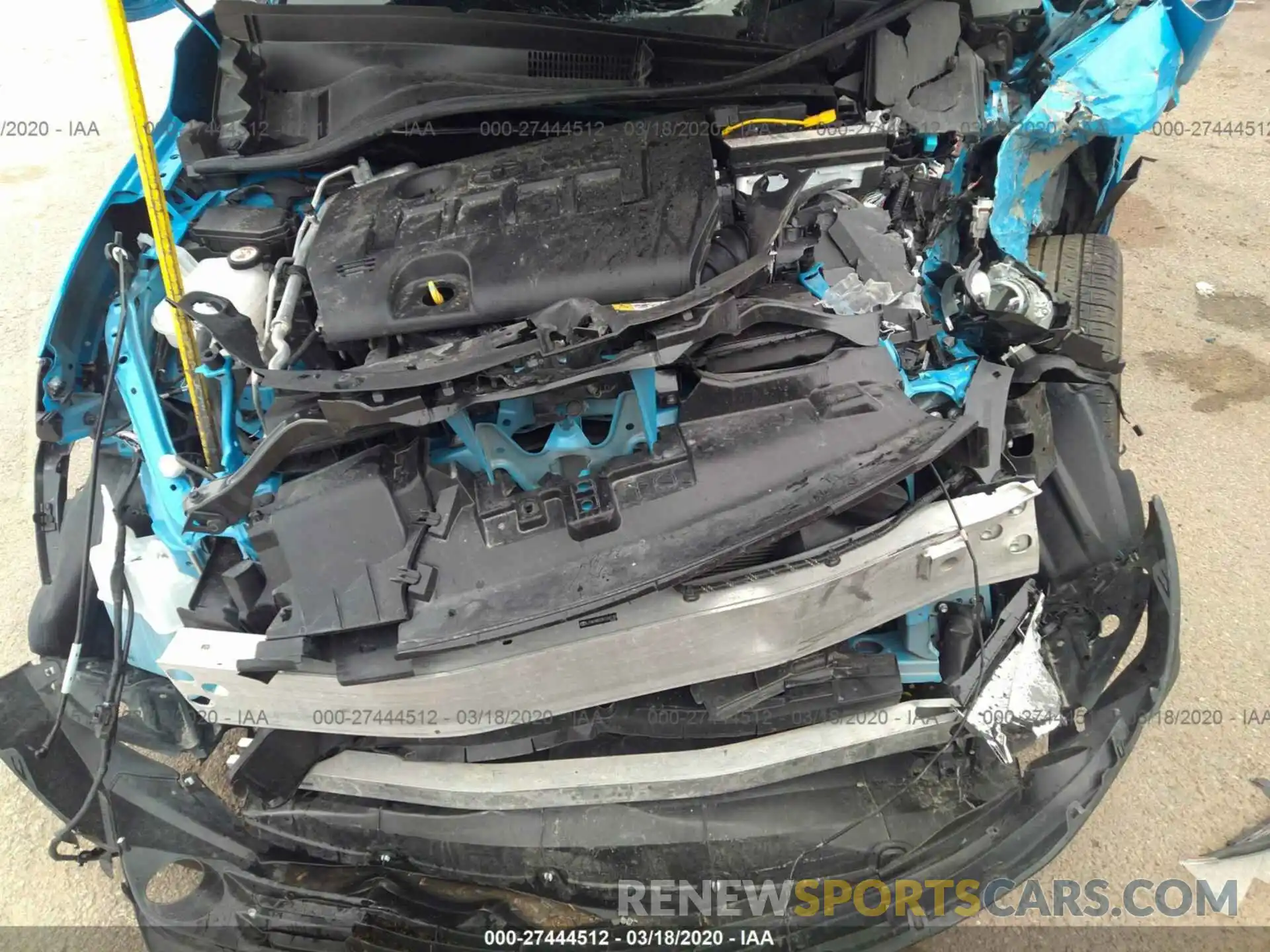 10 Photograph of a damaged car JTNKHMBX3K1060186 TOYOTA C-HR 2019