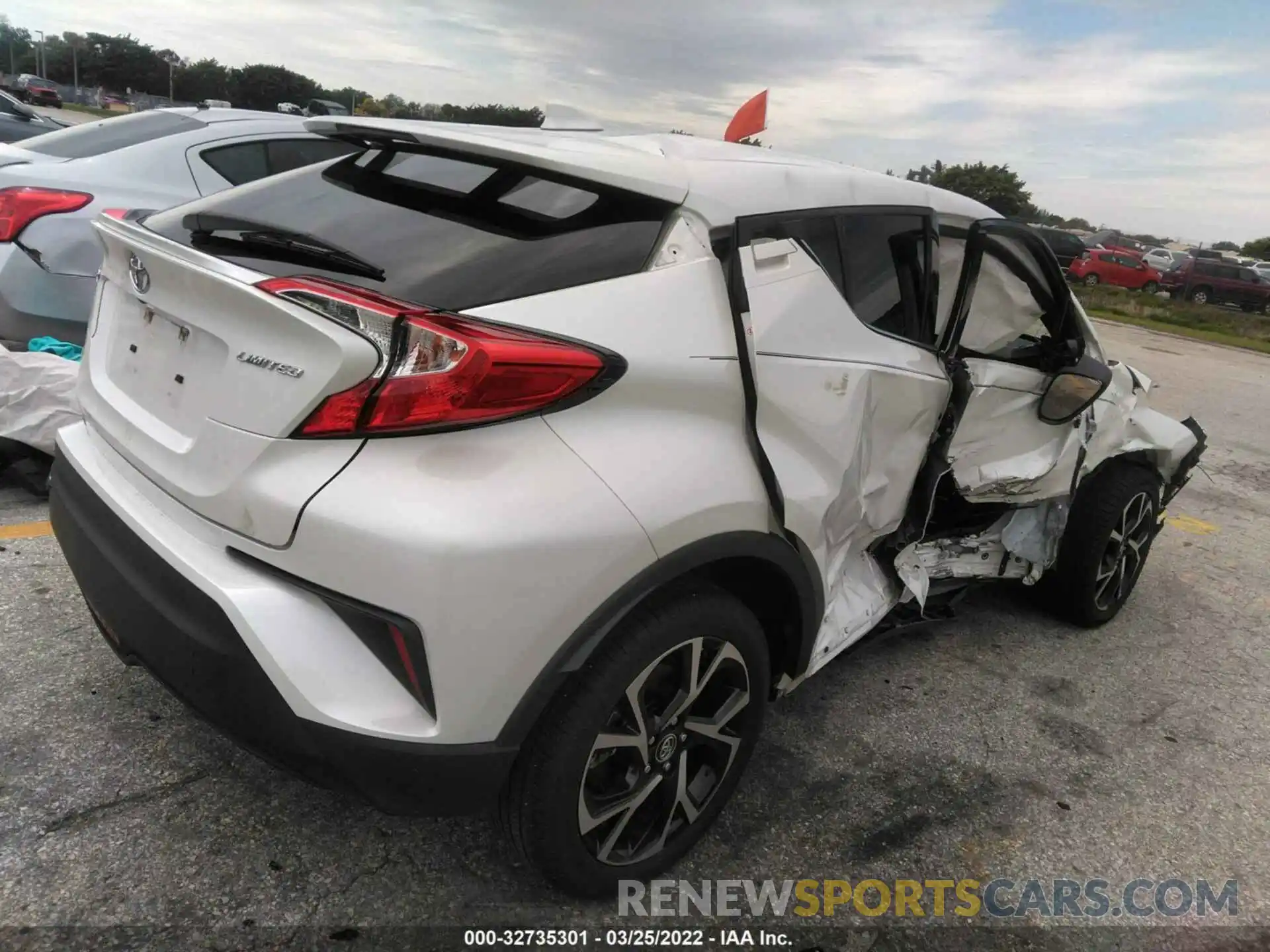 4 Photograph of a damaged car JTNKHMBX3K1061001 TOYOTA C-HR 2019