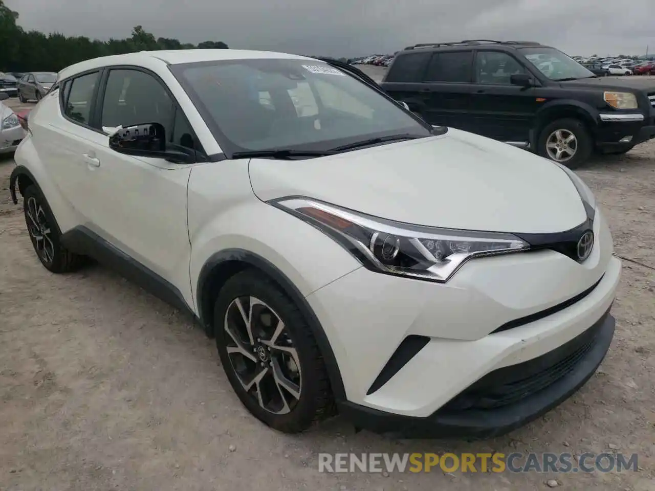 1 Photograph of a damaged car JTNKHMBX3K1061564 TOYOTA C-HR 2019