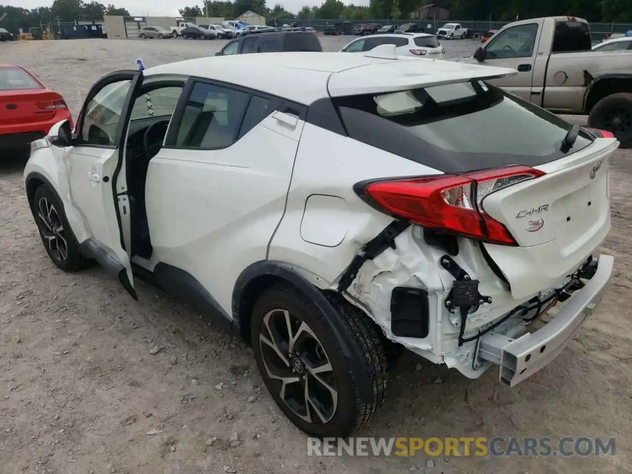 9 Photograph of a damaged car JTNKHMBX3K1061564 TOYOTA C-HR 2019