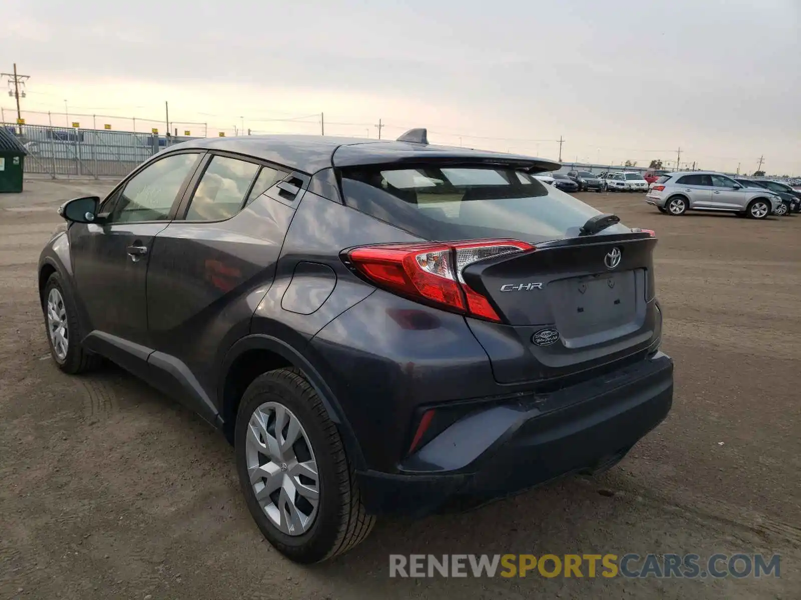 3 Photograph of a damaged car JTNKHMBX3K1061595 TOYOTA C-HR 2019