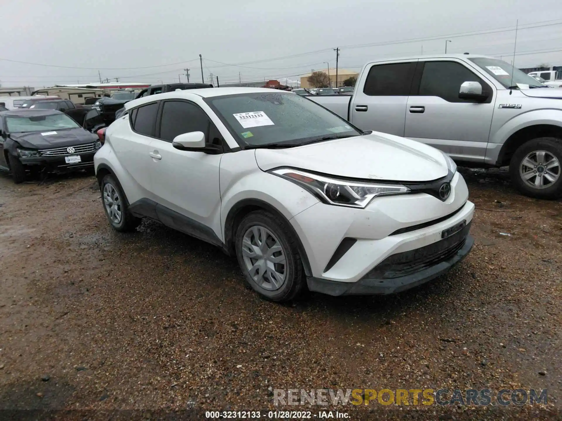 1 Photograph of a damaged car JTNKHMBX3K1061659 TOYOTA C-HR 2019