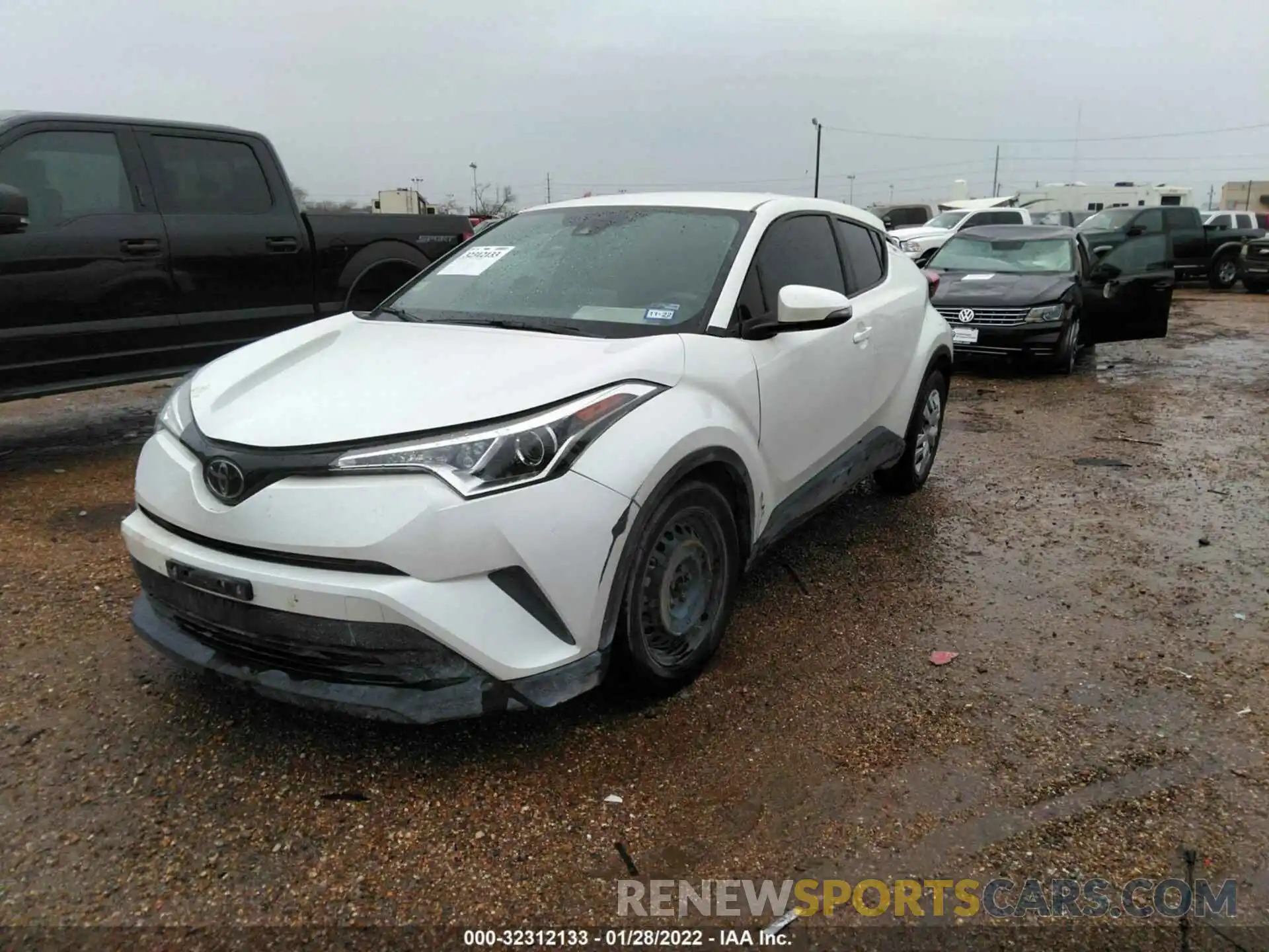 2 Фотография поврежденного автомобиля JTNKHMBX3K1061659 TOYOTA C-HR 2019